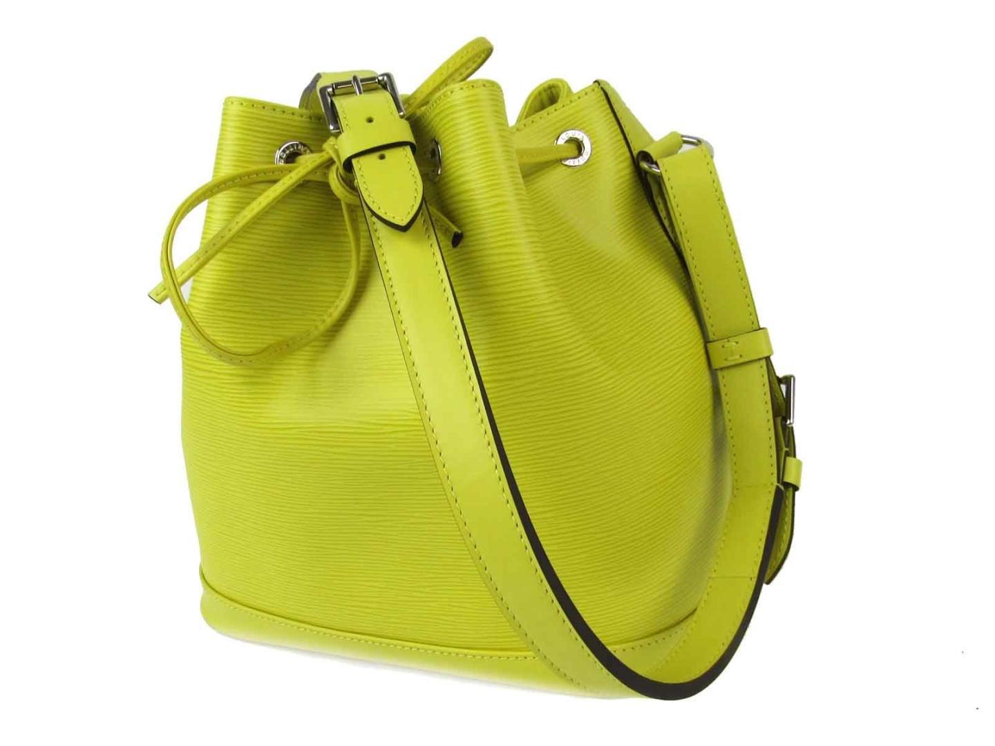 Louis Vuitton Petite Noe Shoulder Bag M 40969 Epi Leather Pistashes Yellow - Lyst