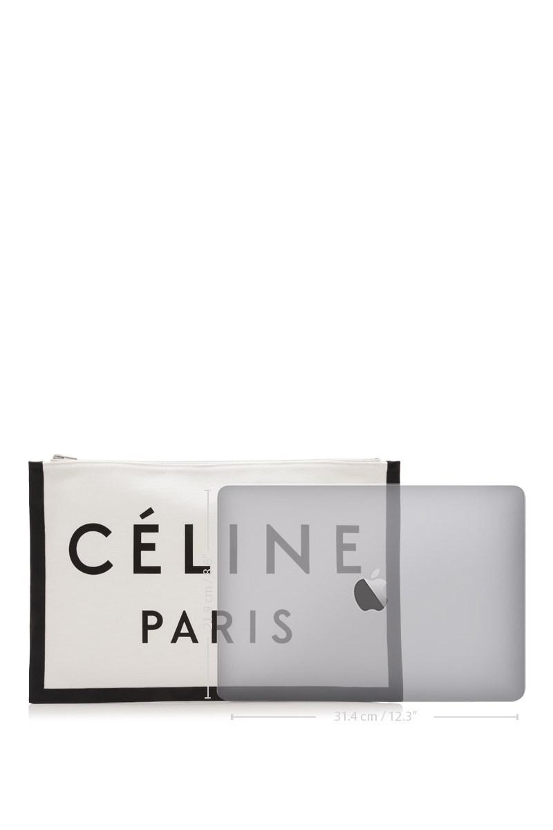celine logo pouch