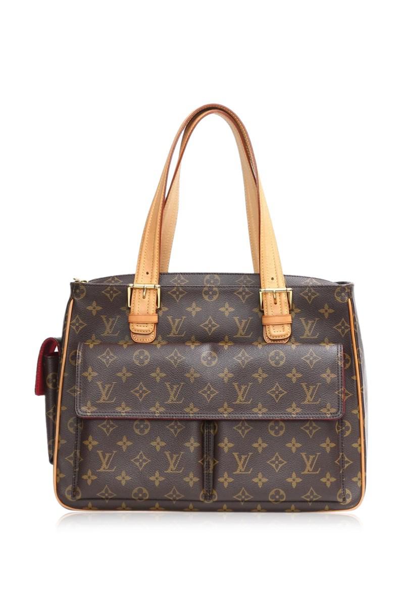 Louis Vuitton Multipli Cite Tote Bag Monogram Canvas Brown M51162 - Lyst