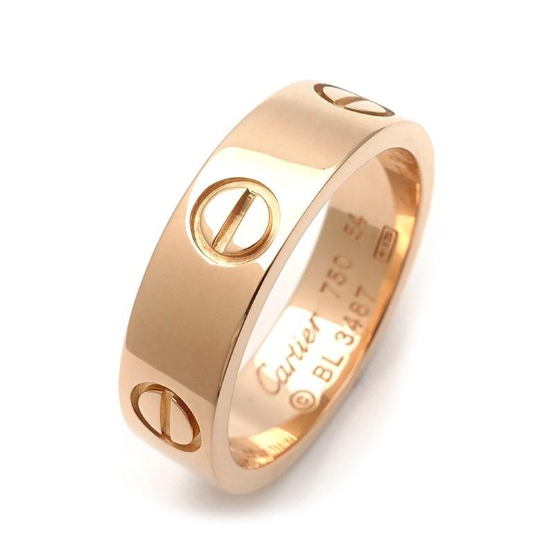 cartier gold ring 750