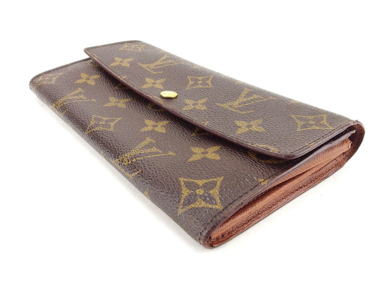 louis vuitton wallet used