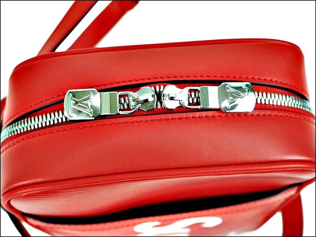 Louis Vuitton X Supreme Messenger Bag Danube Pm Shoulder Epi Leather Red M53417 (s) - Lyst