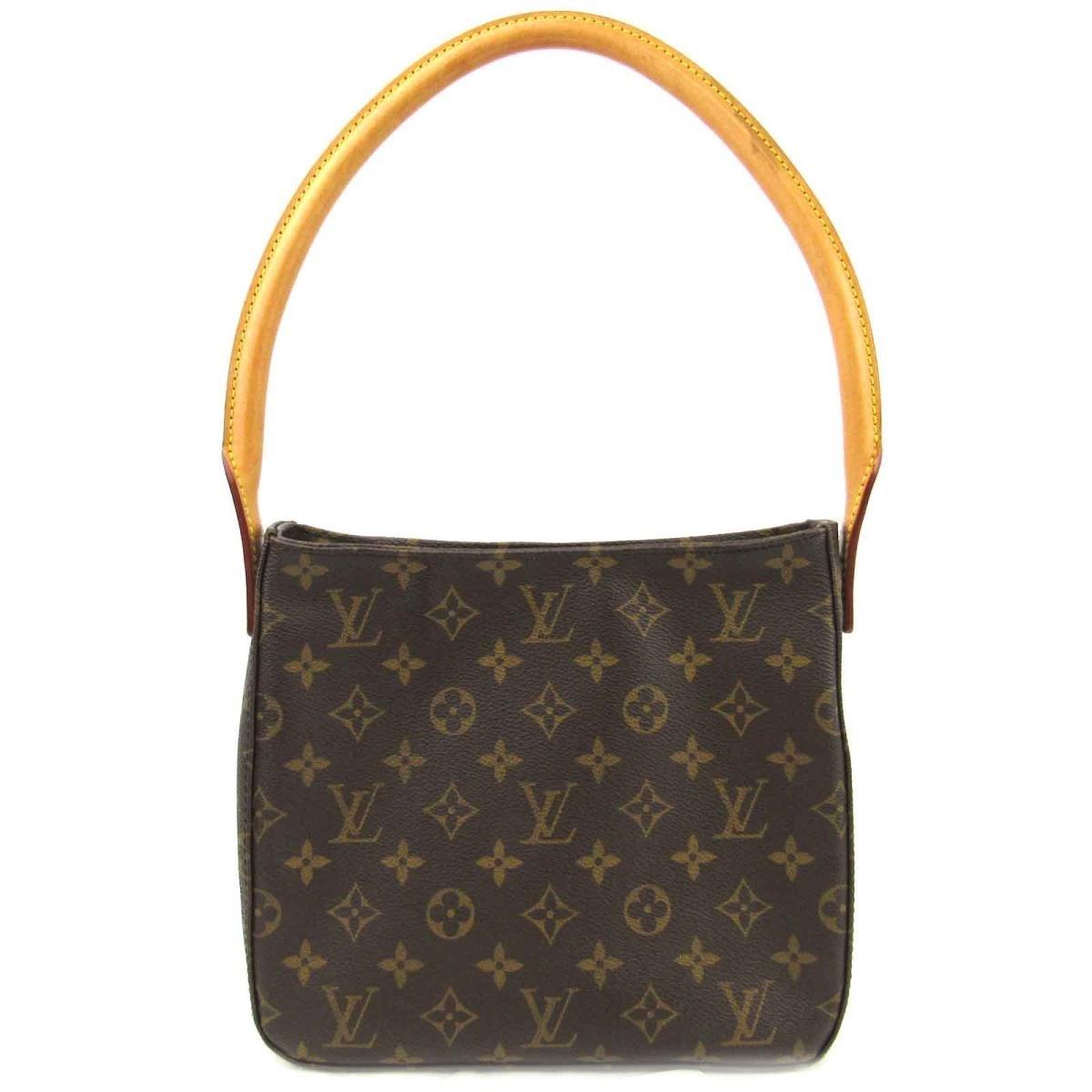 Louis Vuitton Authentic Looping Mm Flap Shoulder Bag Monogram Canvas M51146 in Brown - Lyst