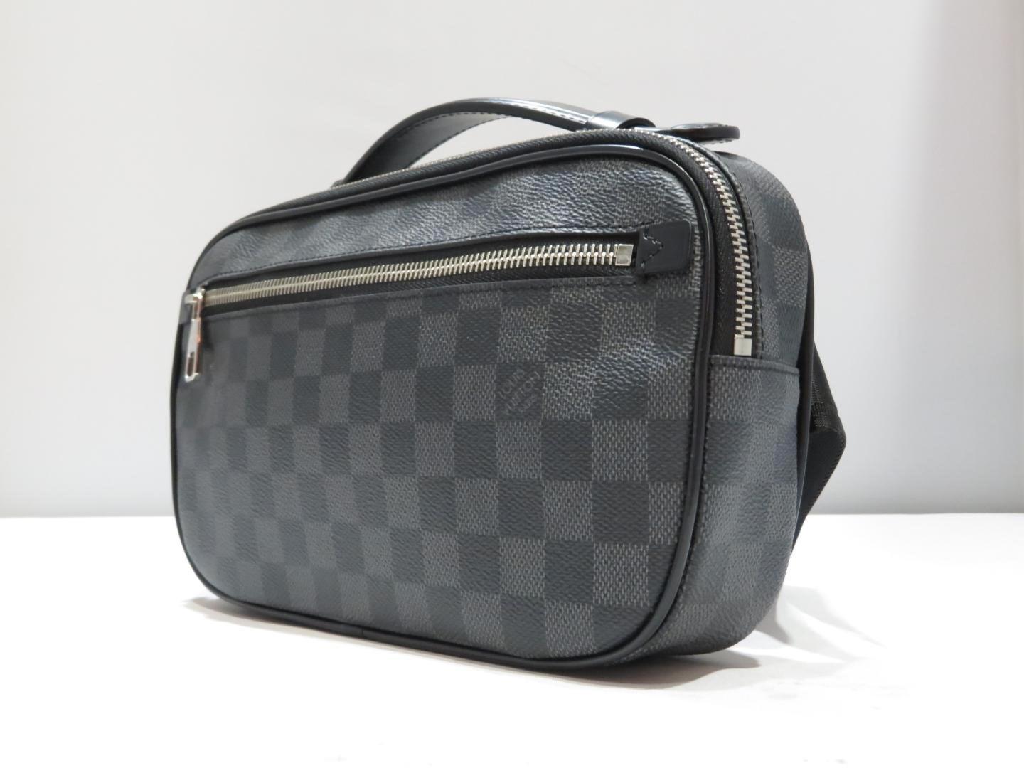 Louis Vuitton Ambler Waist Bag Body Bag N41289 Damier Graphite Black - Lyst