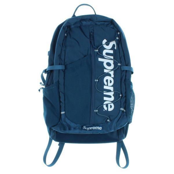supreme backpack blue
