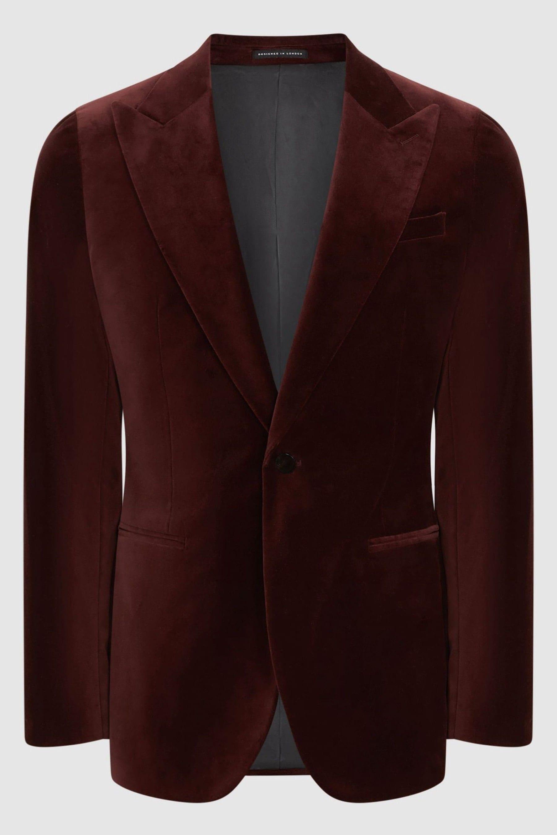 Reiss velvet jacket best sale