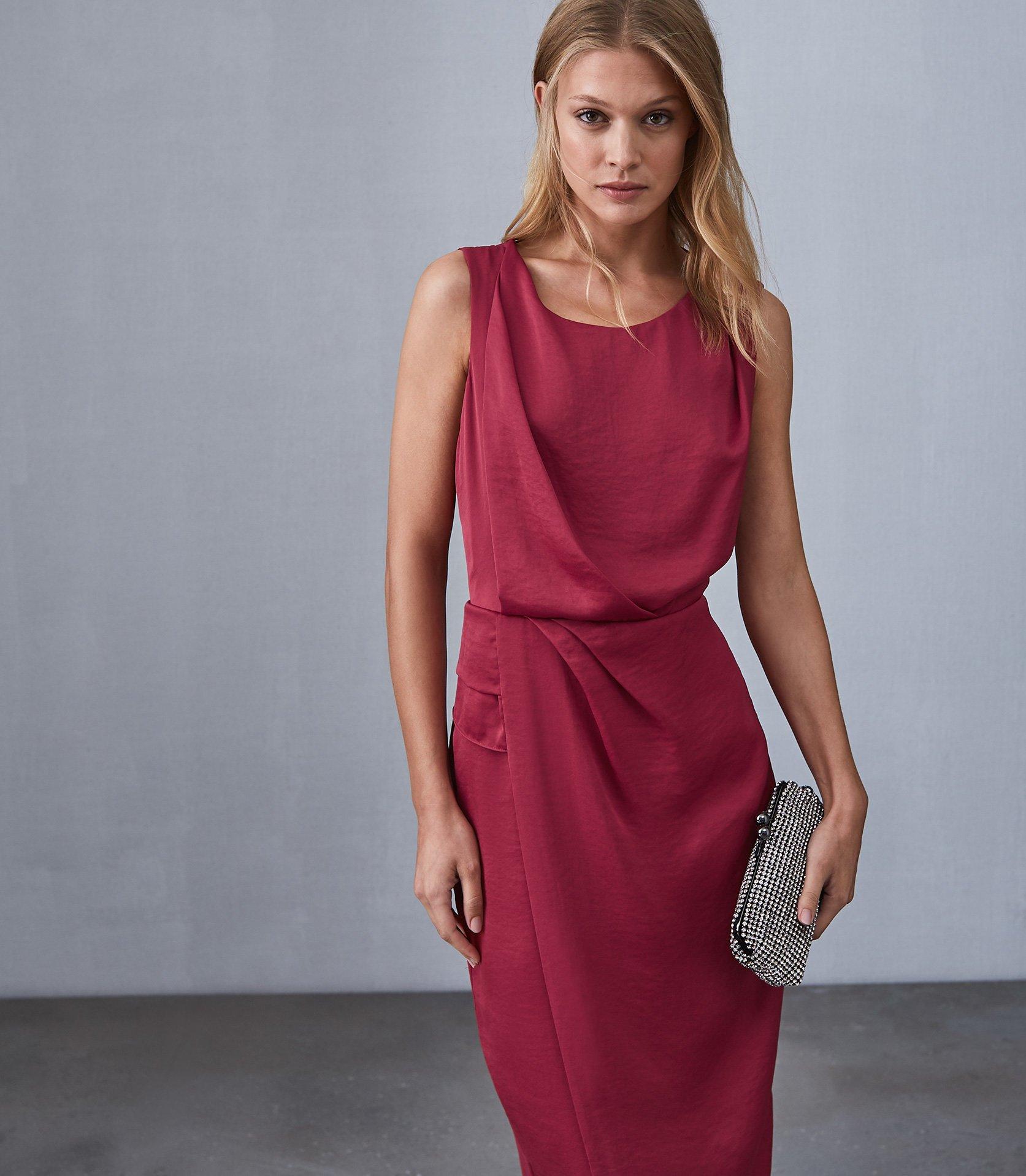 reiss karina cross back dress