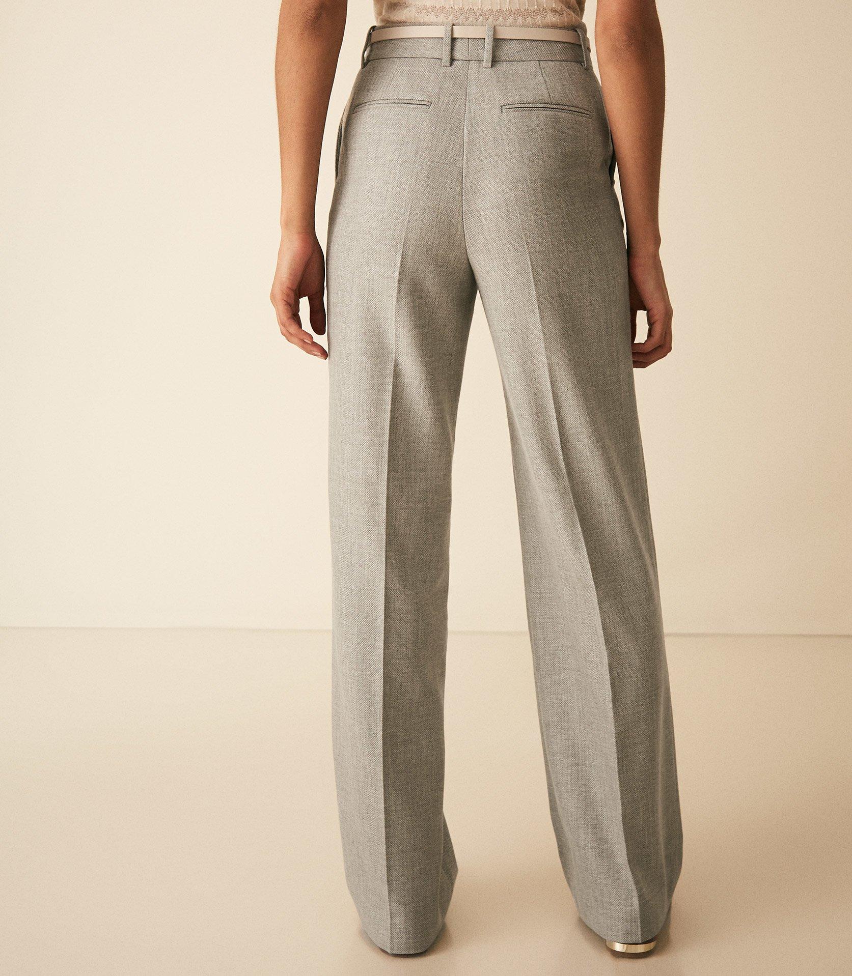 Reiss Trae Wide-Leg Wool Trouser