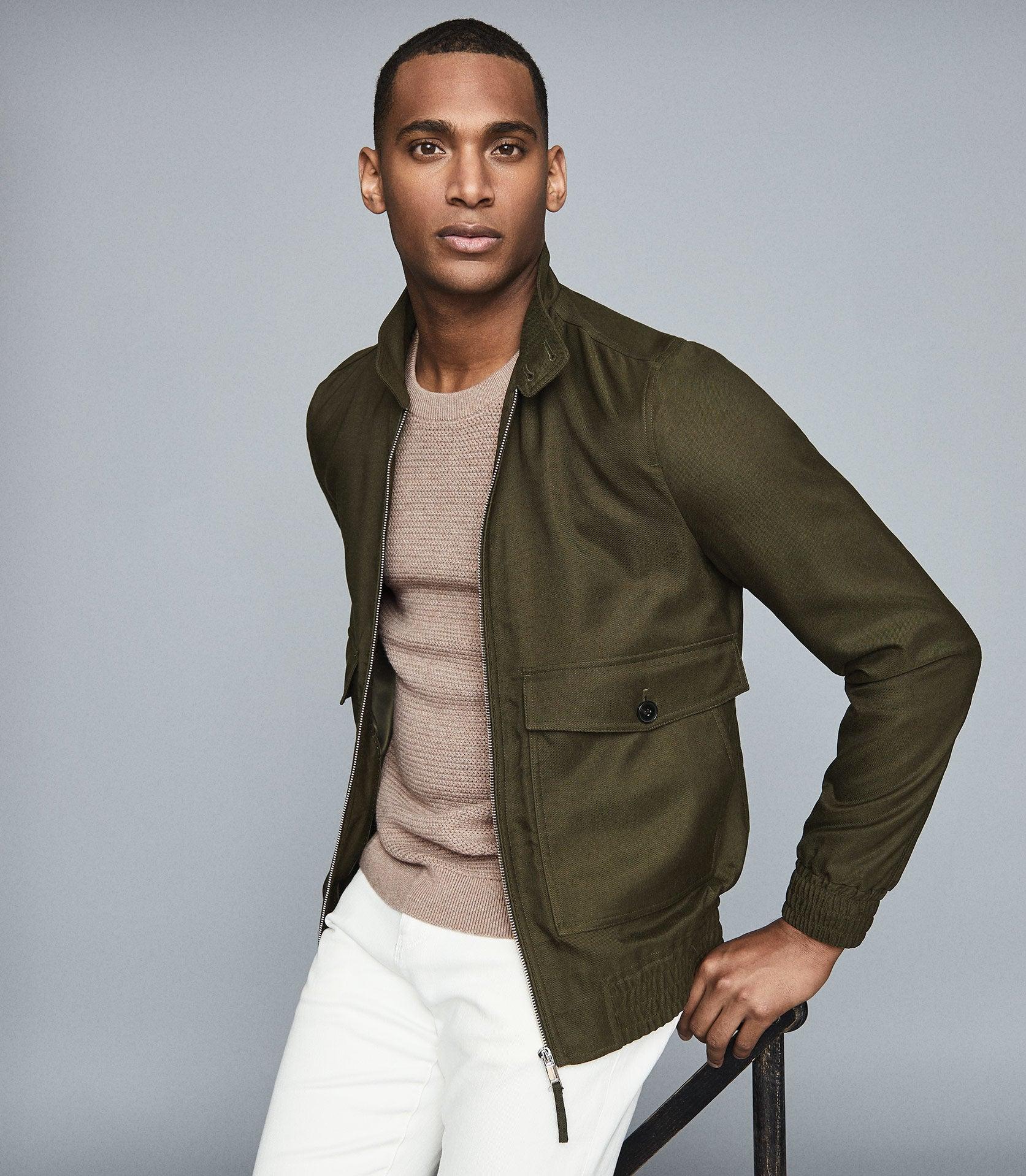 reiss harrington jacket