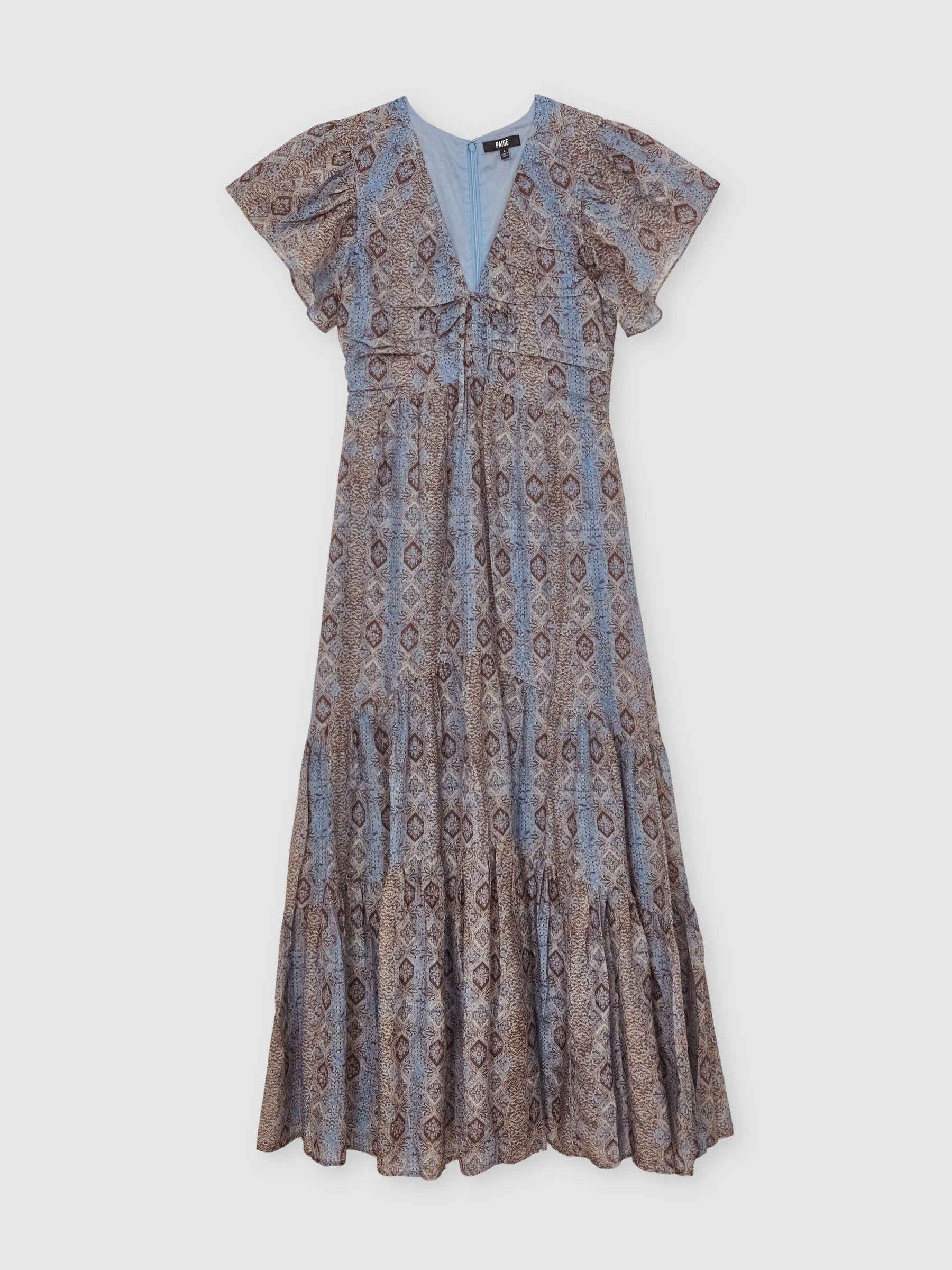 sachin and babi light blue dress Alyn Paige New York Dress