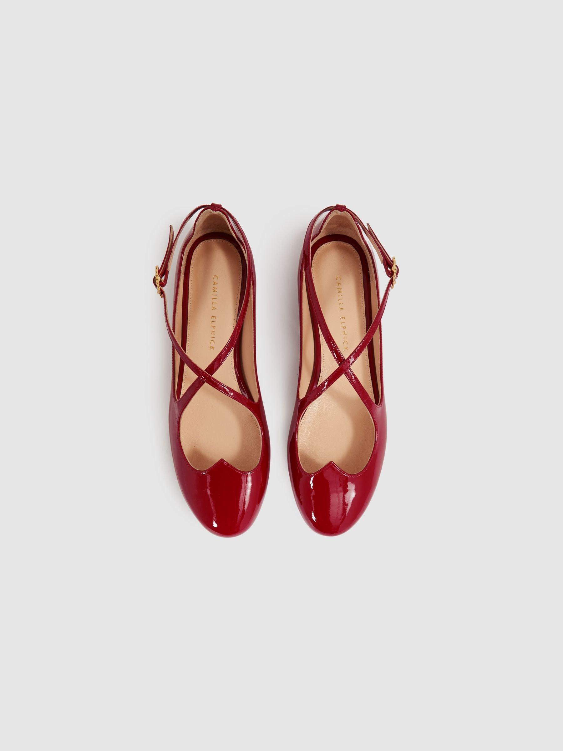 Camilla Elphick Camilla Lover Flats in Red Lyst