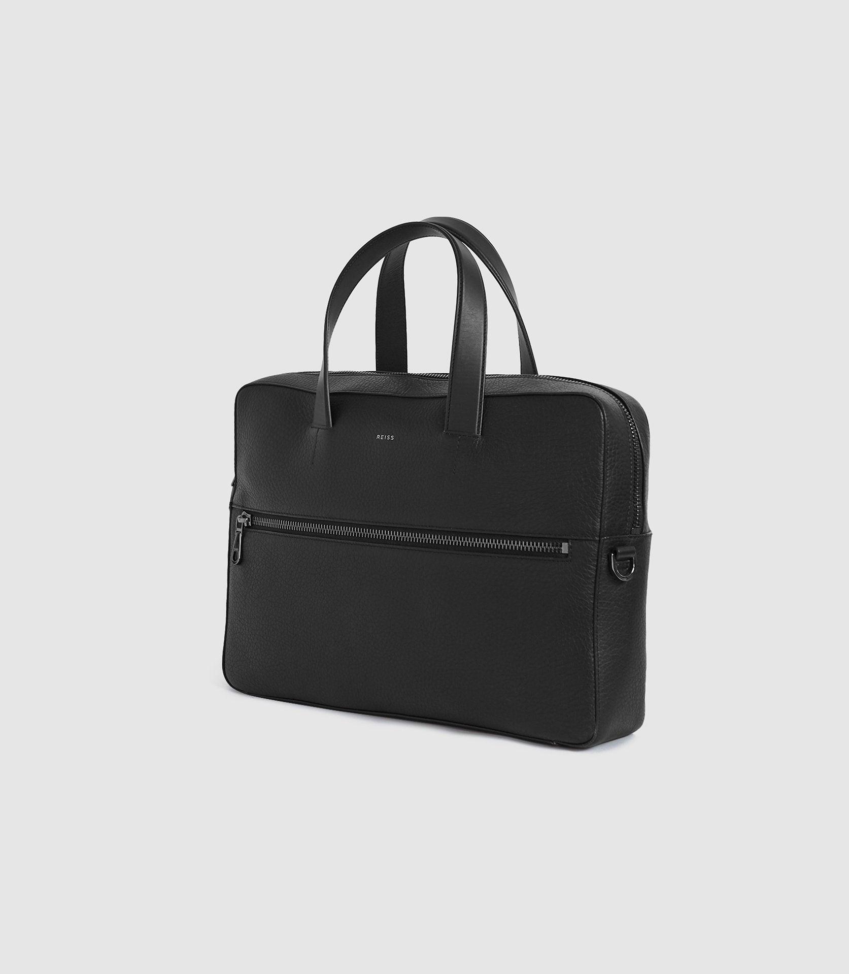 reiss laptop bag