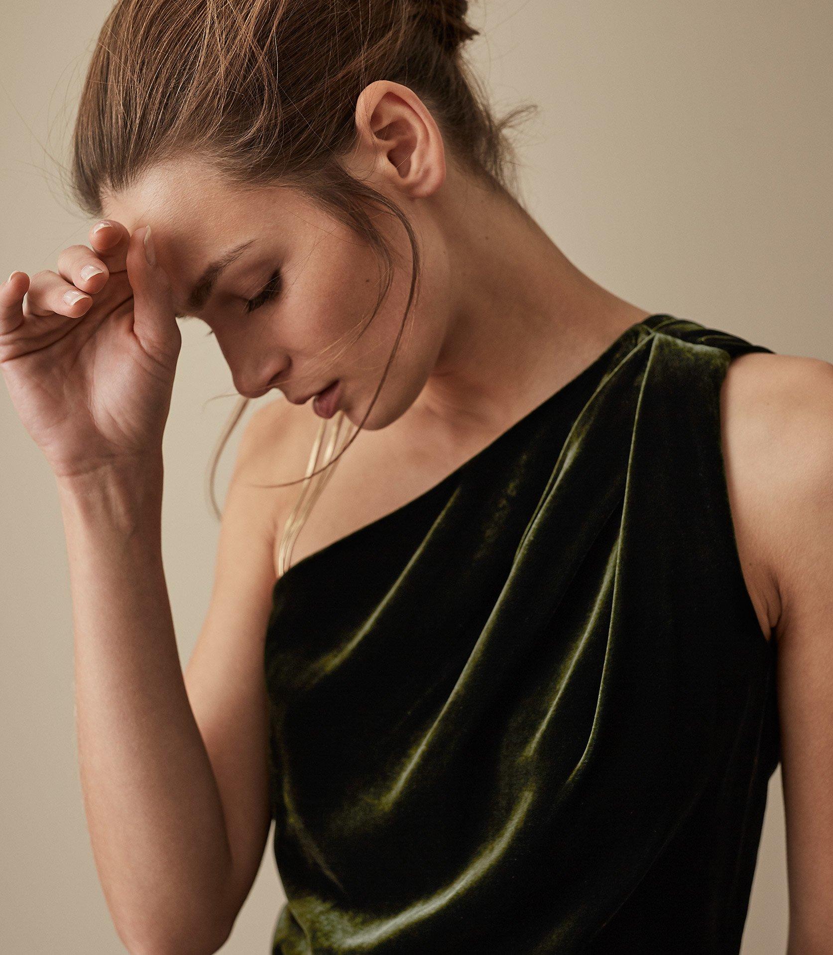 reiss una velvet dress