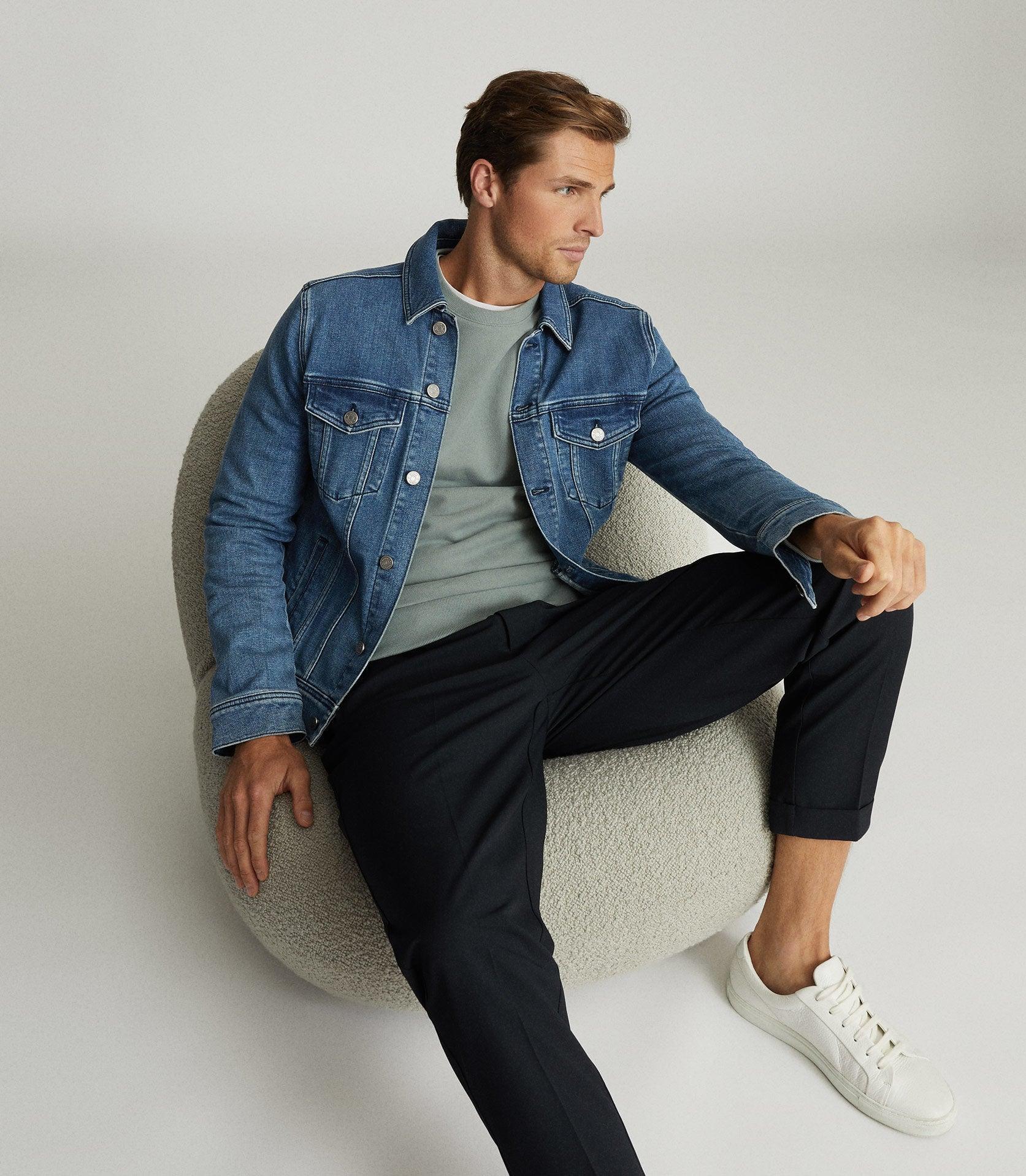 Reiss Frazer - Twin Pocket Denim Jacket 