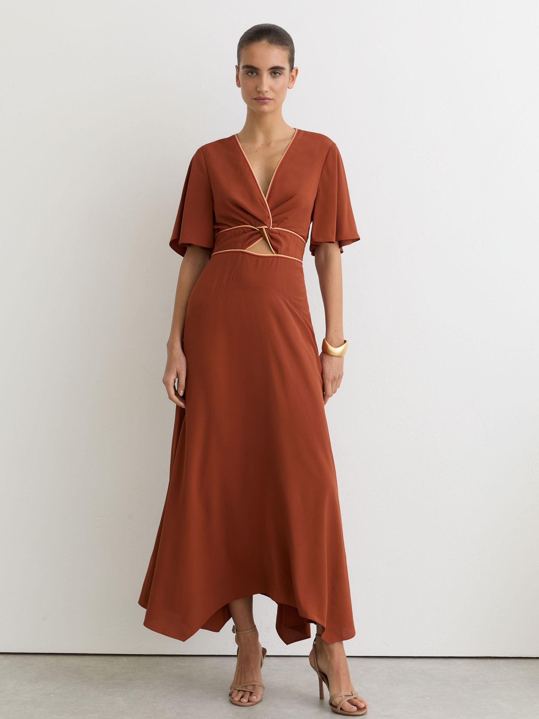 Designer Rust Dresses for Women - Up to 74% off | Lyst