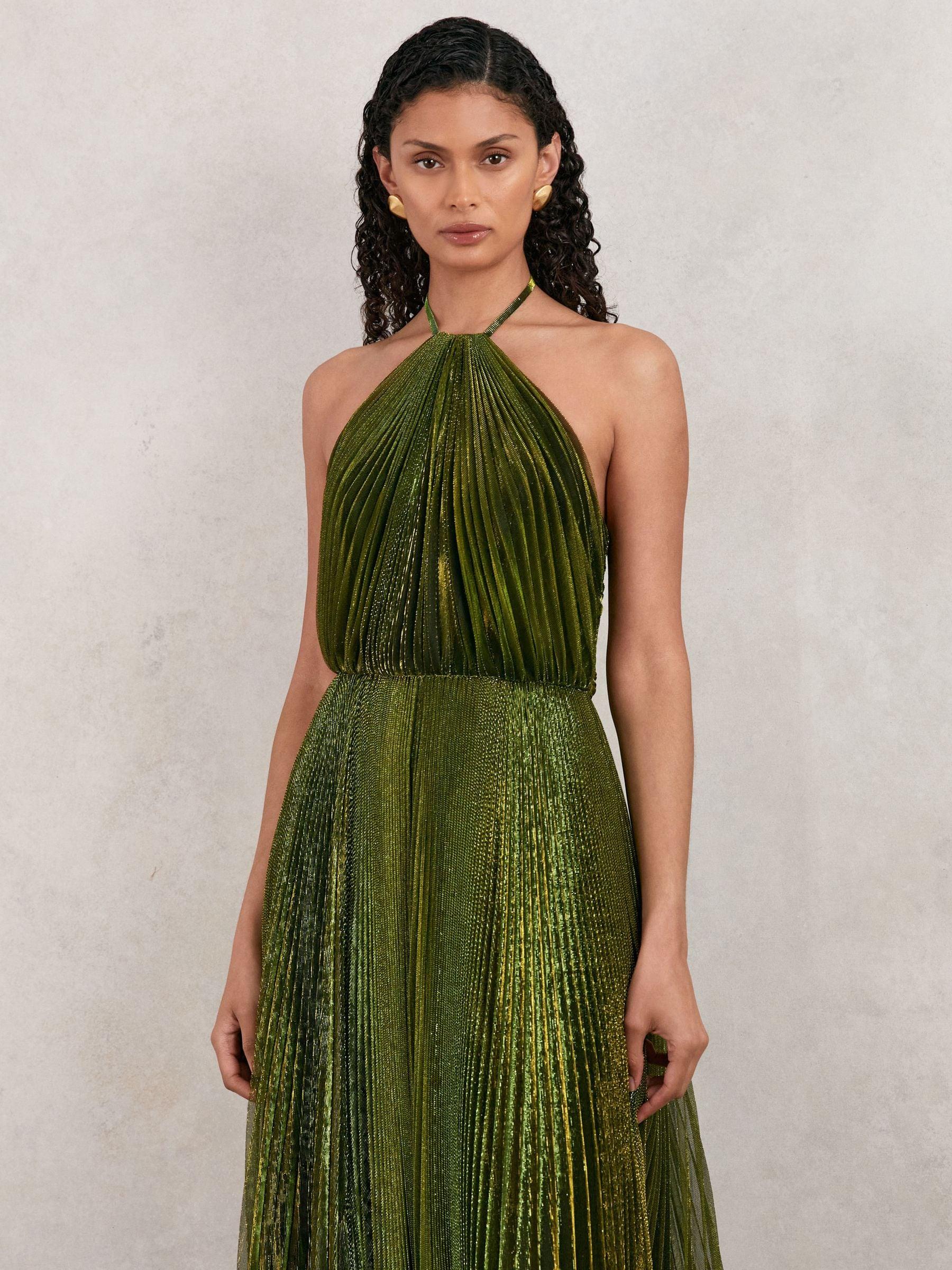 purple sequin dress prom Primavera Couture 4110 Long Fitted Sequin Prom Dress V neck Slit Formal Gown Backless 12 / Emerald