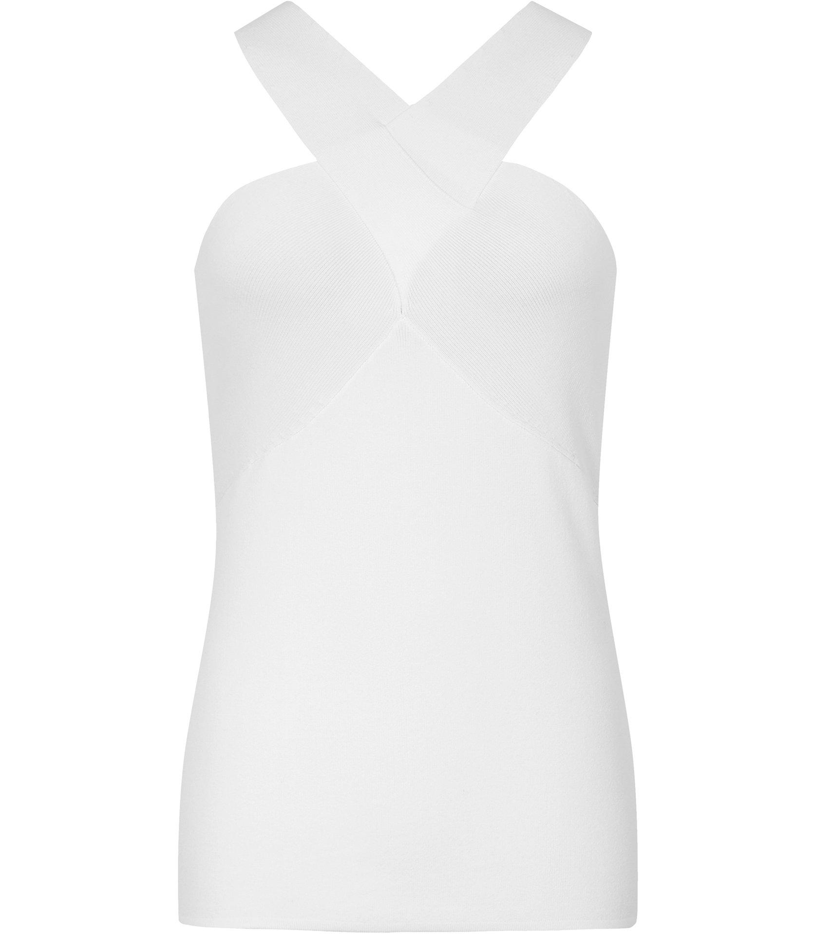 reiss milano cross front top
