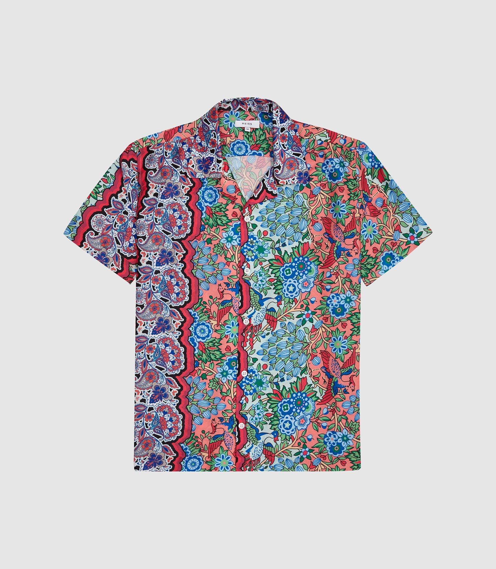reiss floral shirt