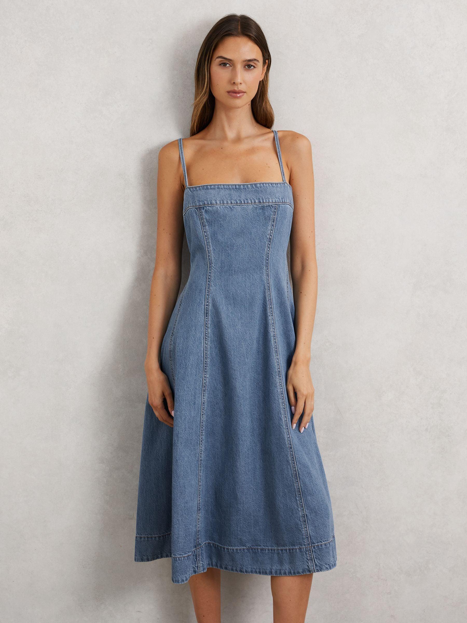 knee length dresses for ladies Hayley Paige main image 0