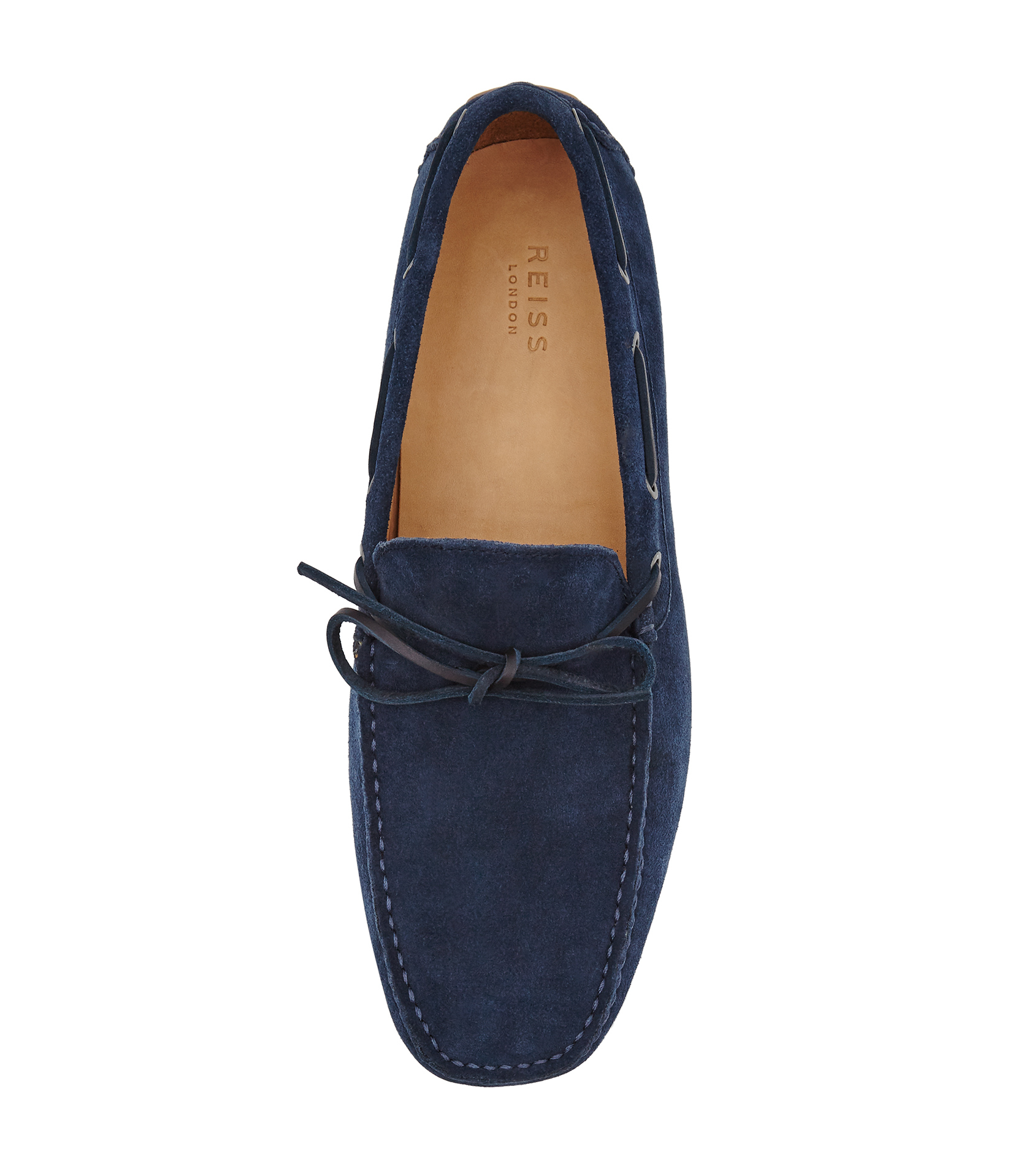 Reiss Benton Suede Driving Shoes in 