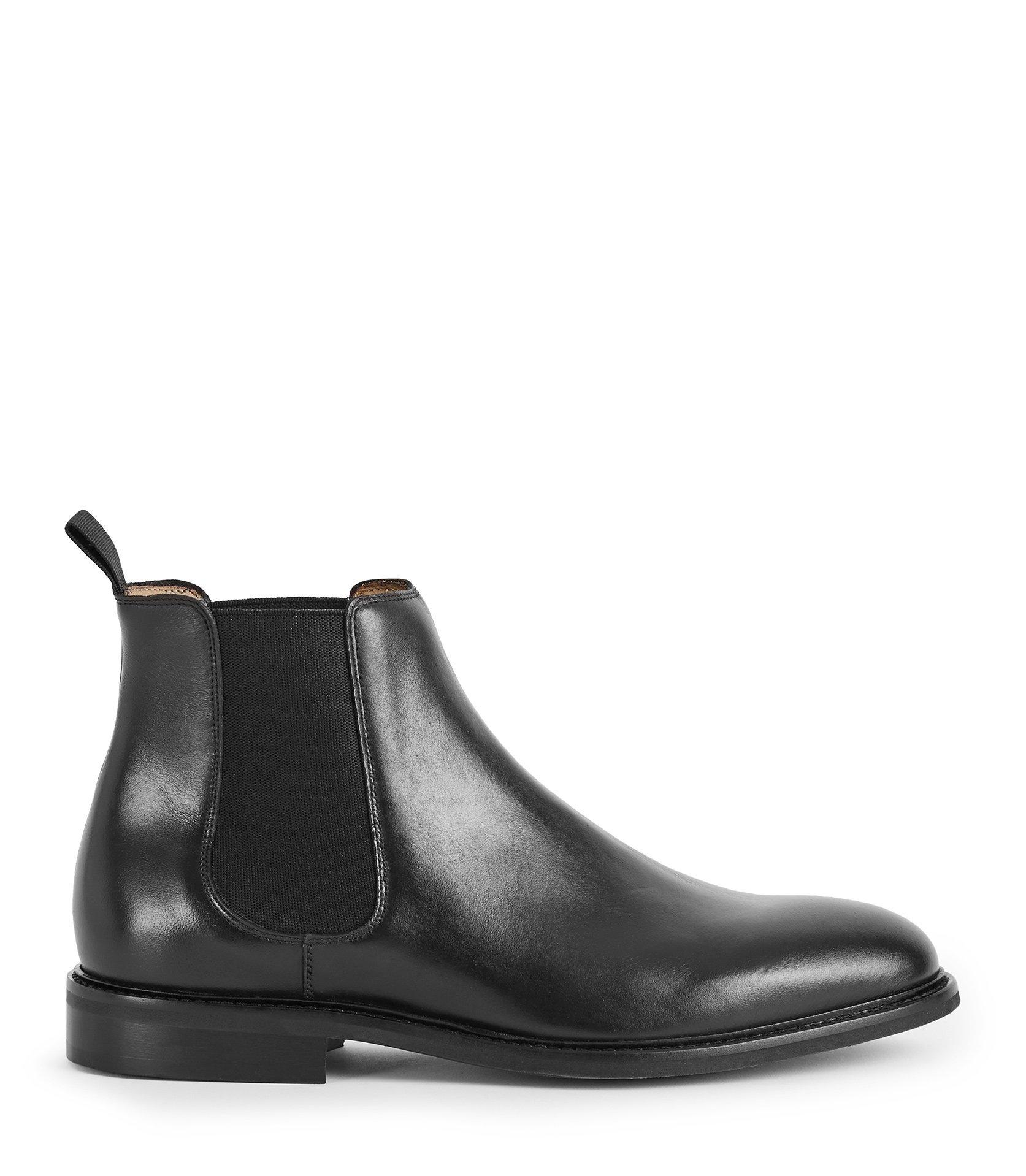Reiss Leather Chelsea Boots in Black for Men - Lyst