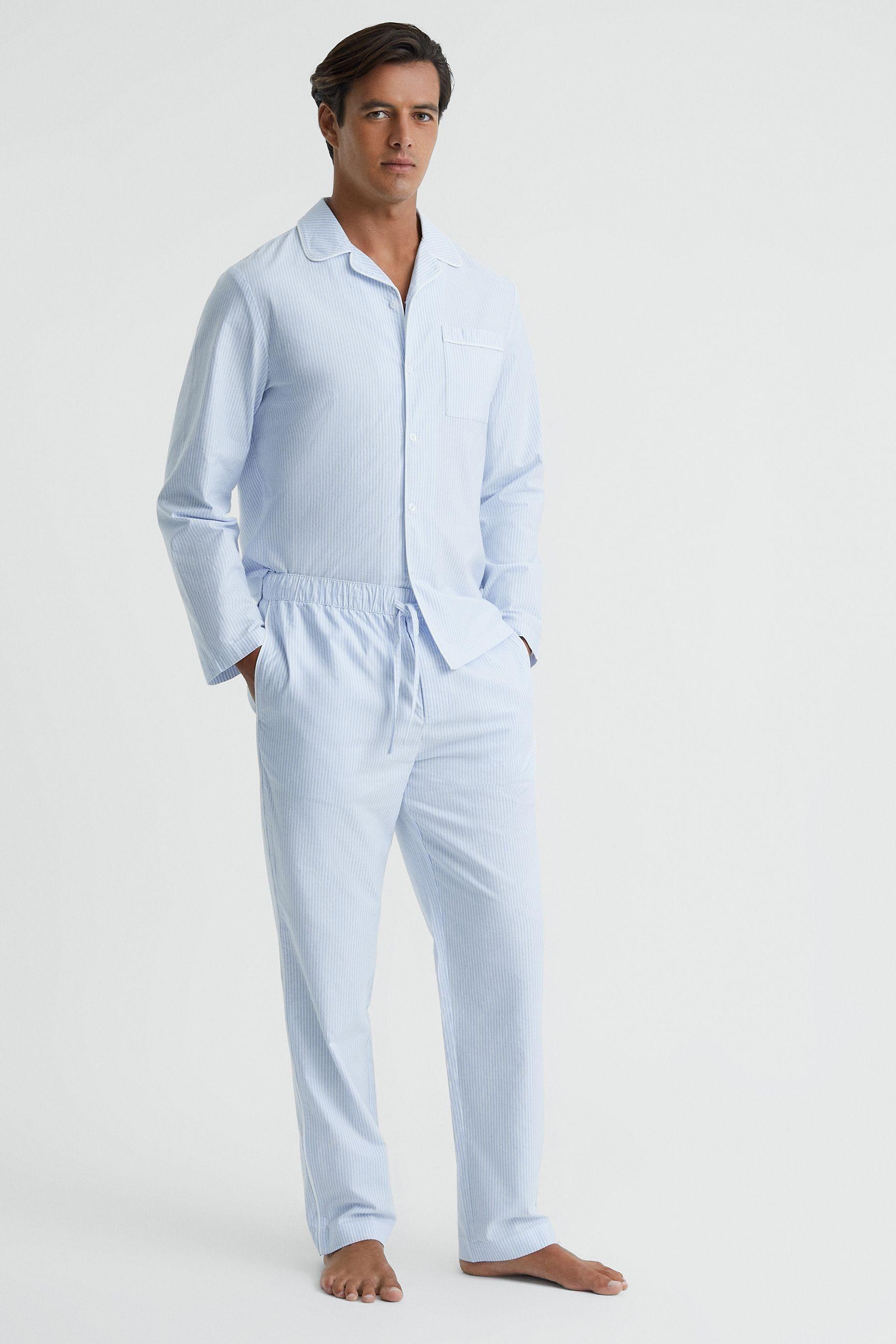 Cotton drawstring online pajamas