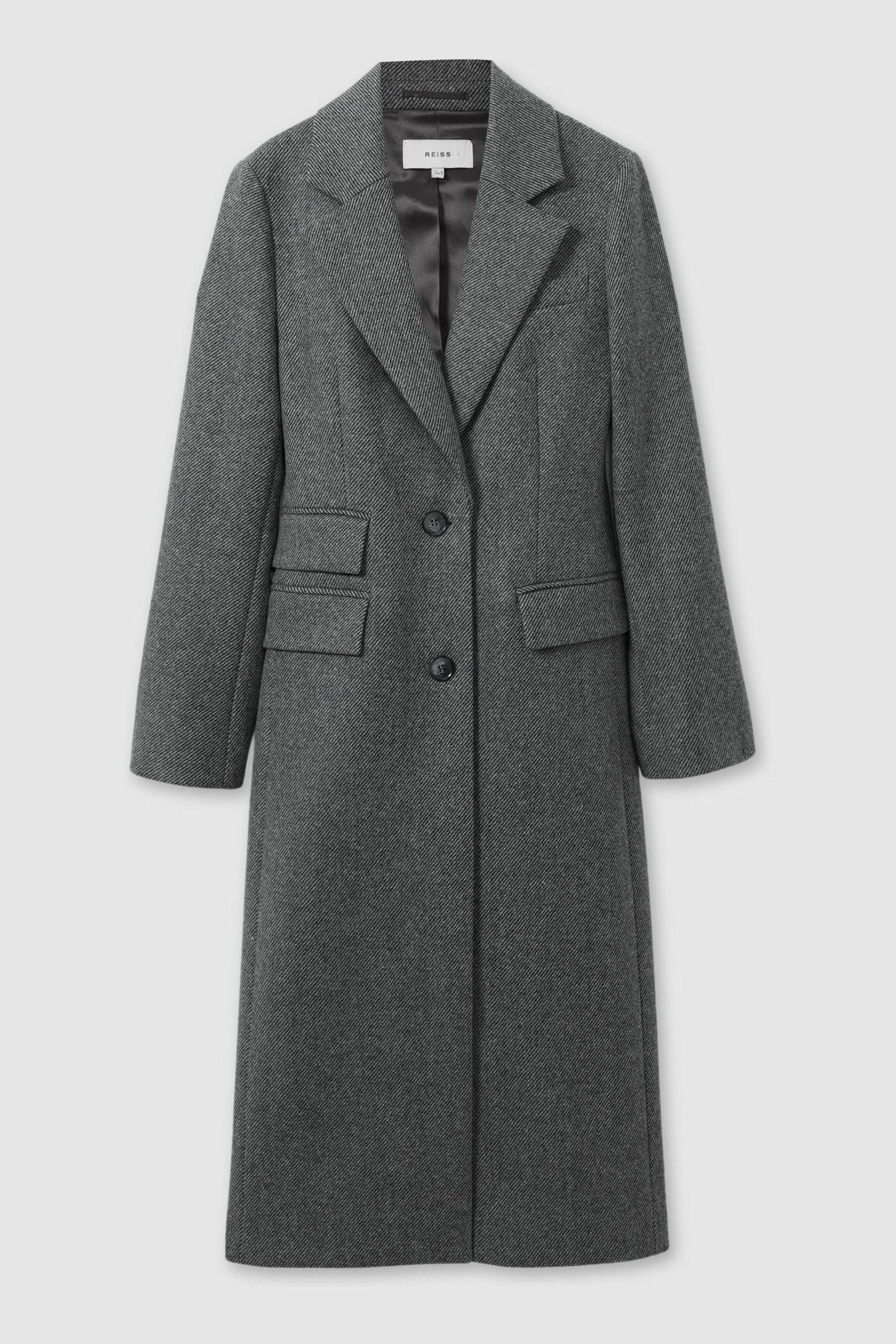 NWT Reiss cheapest Sian Collar Wool Coat