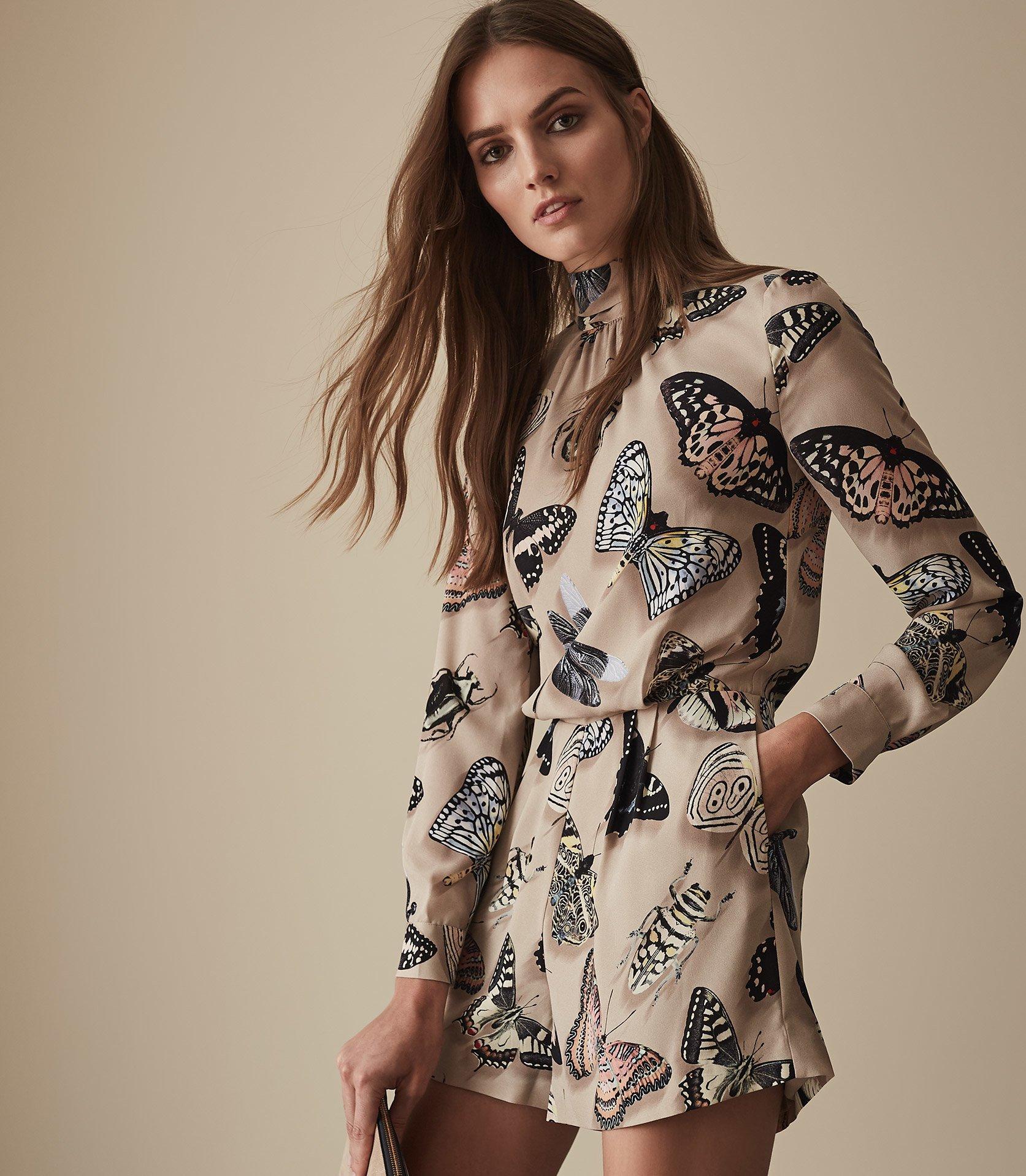 reiss gail playsuit