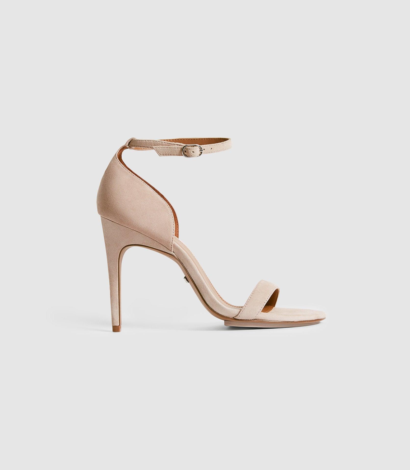 Reiss Paula - Suede Strappy Sandals | Lyst