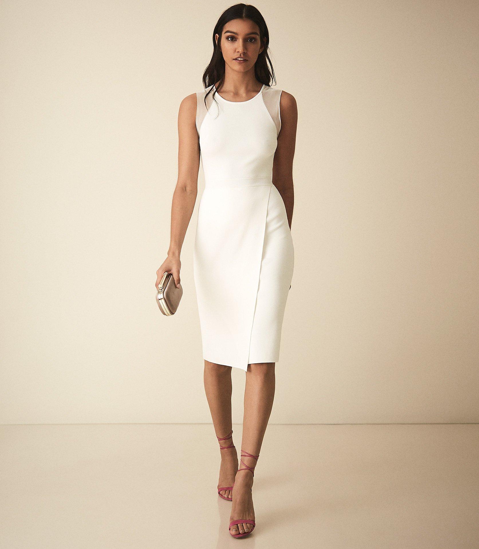 Reiss Synthetic Leila - Knitted Bodycon ...