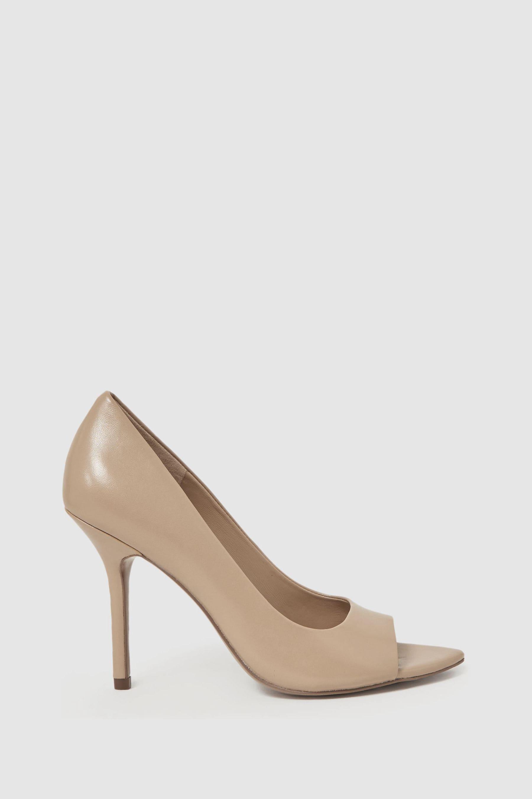 Nude suede hotsell court shoes