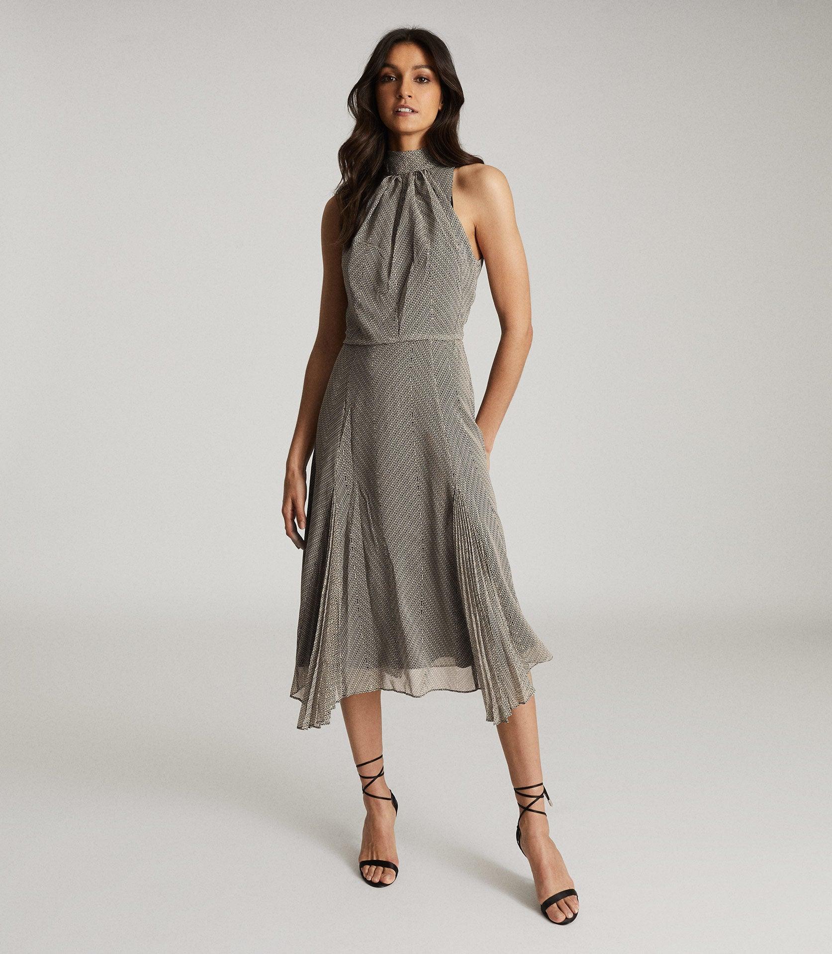 Time series Frog hail gray midi dress 
