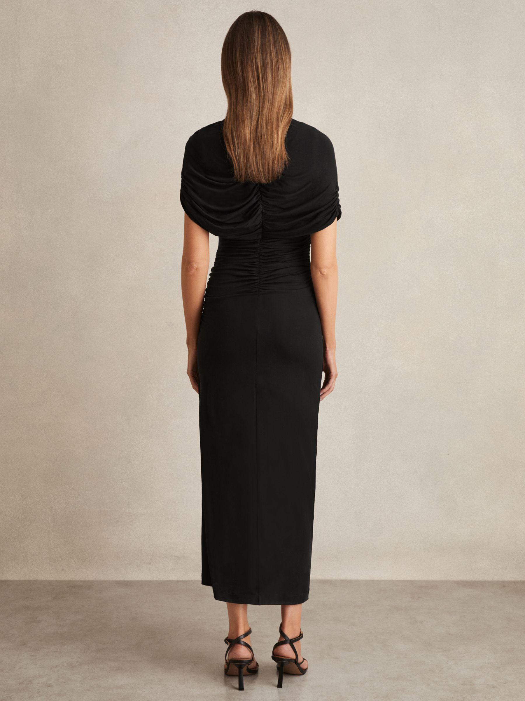 【海外限定】REISSドレス☆Green Azure Stretch Lyocell Ruched Buy Reiss Green Azure Stretch Lyocell Ruched Midi Dress from