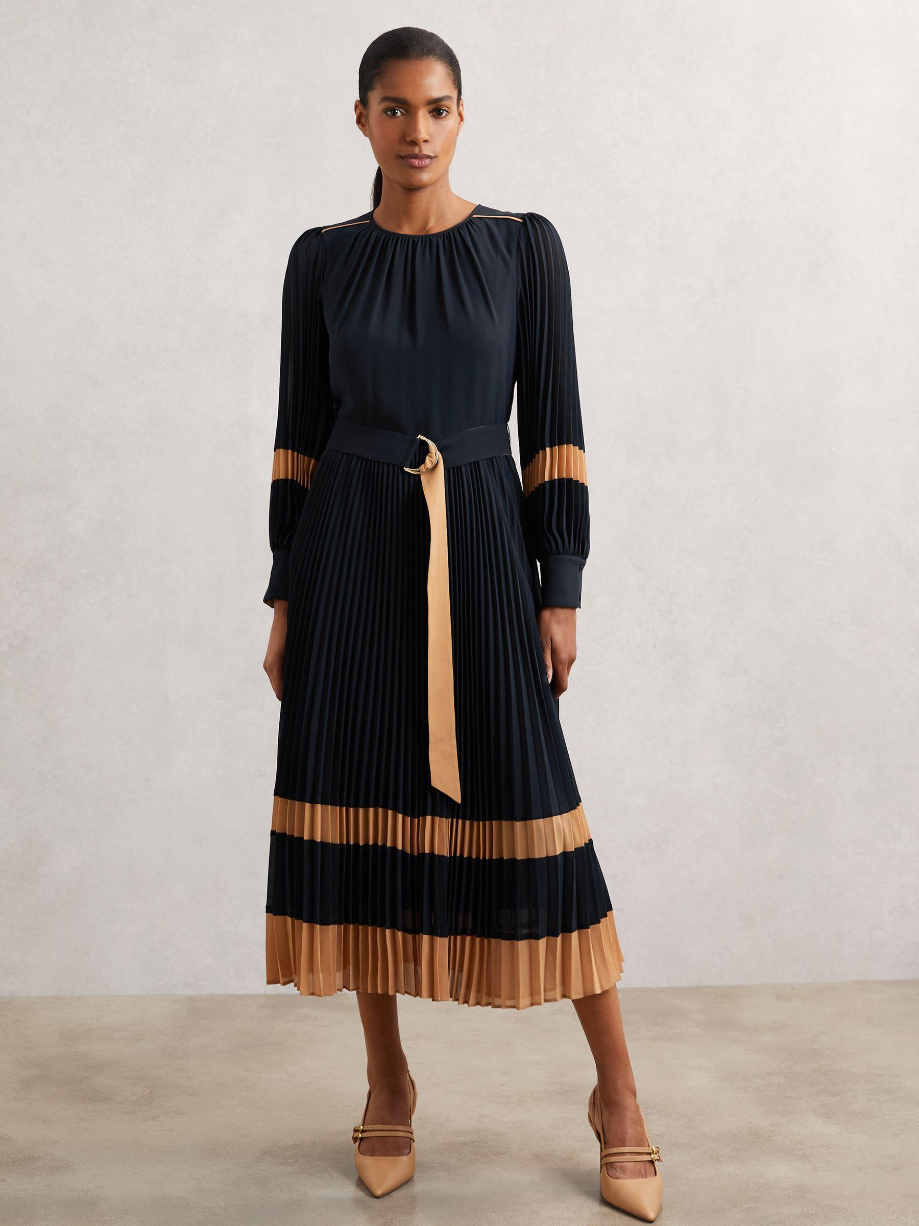 【海外限定】REISSワンピース☆Mahlon Quilted Woven Midi Dress 海外限定】REISSワンピース☆Mahlon Quilted Woven Midi Dress