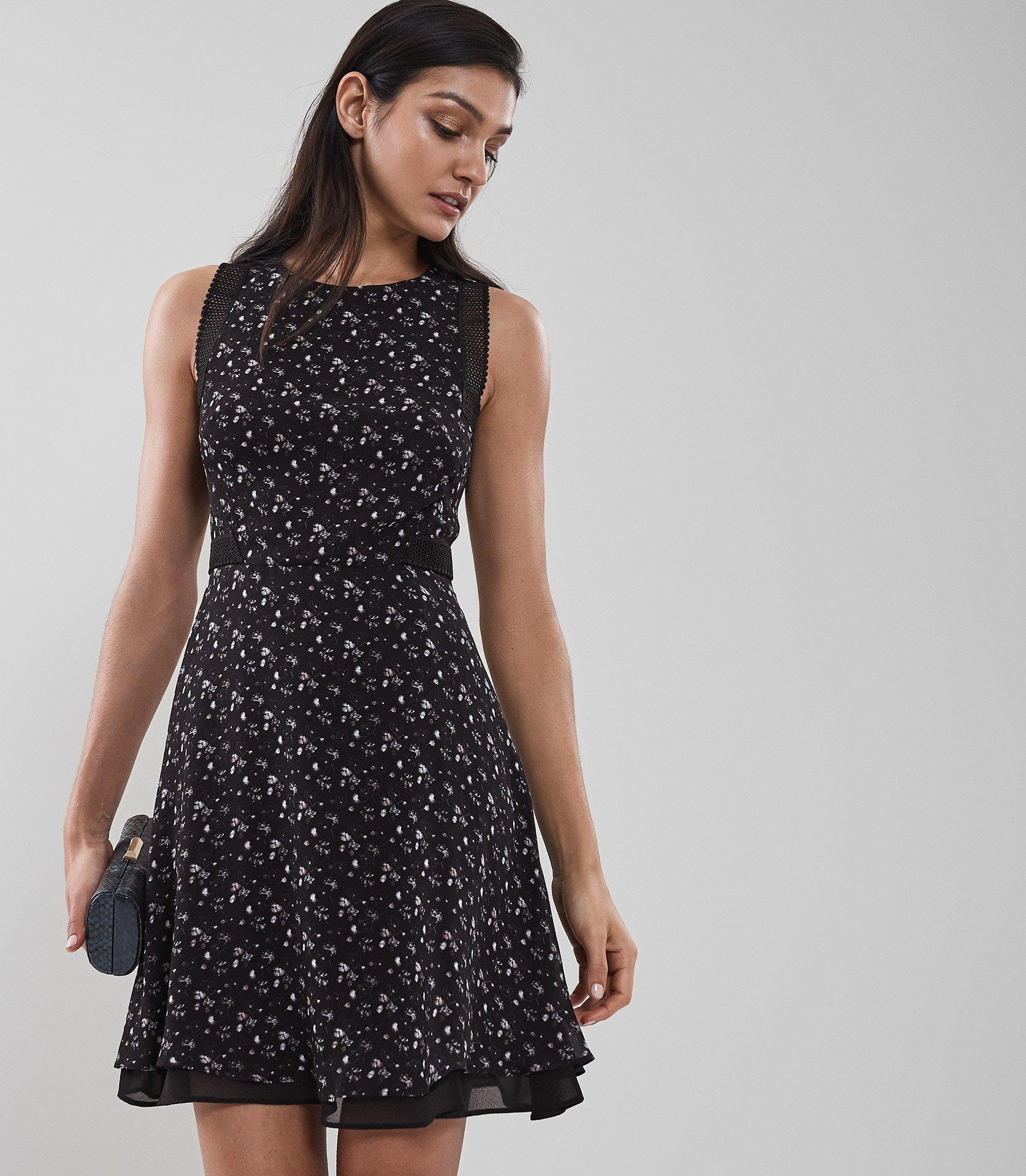 reiss ditsy dress