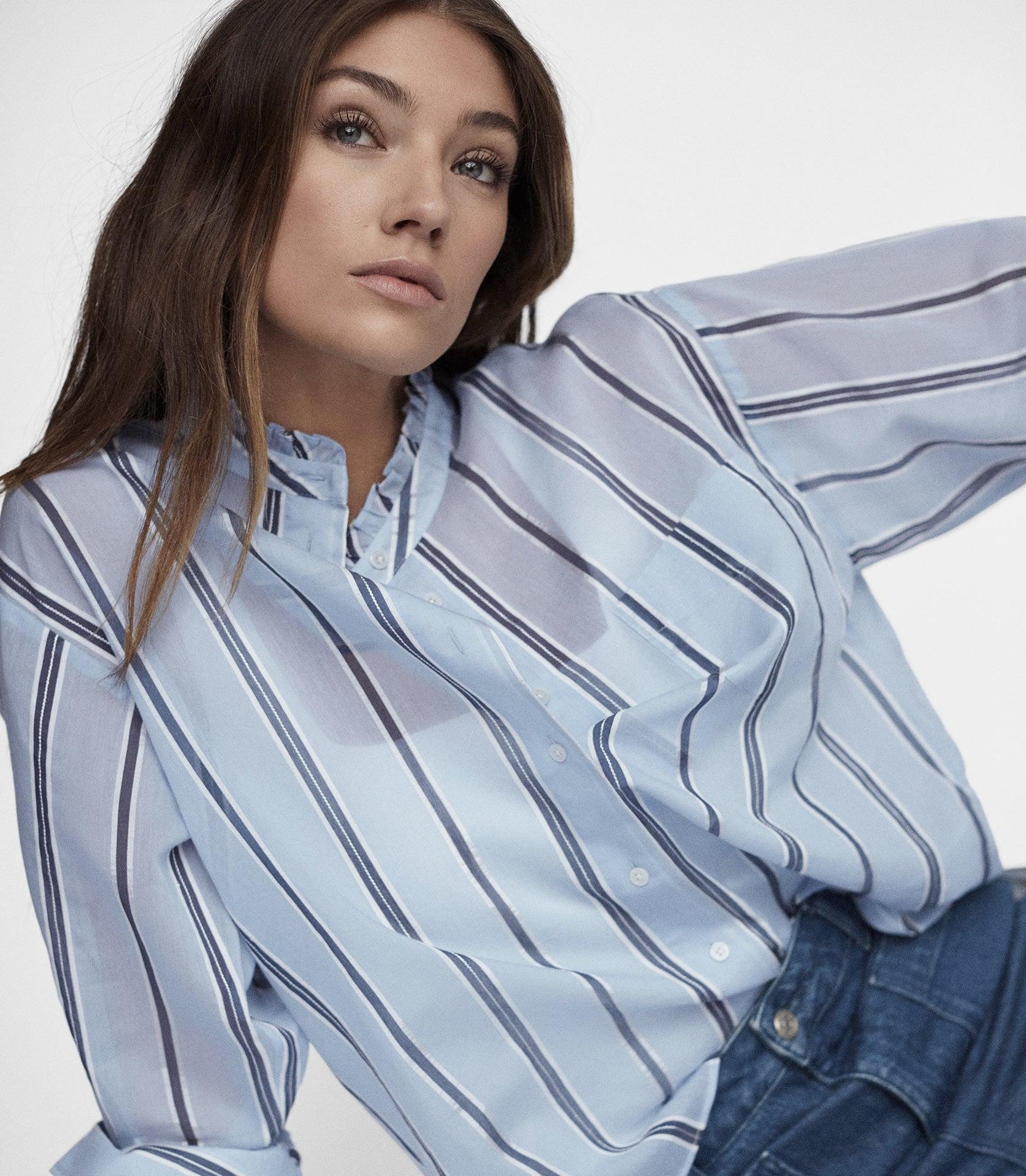 Reiss Avera - Cotton Silk Blend Shirt 