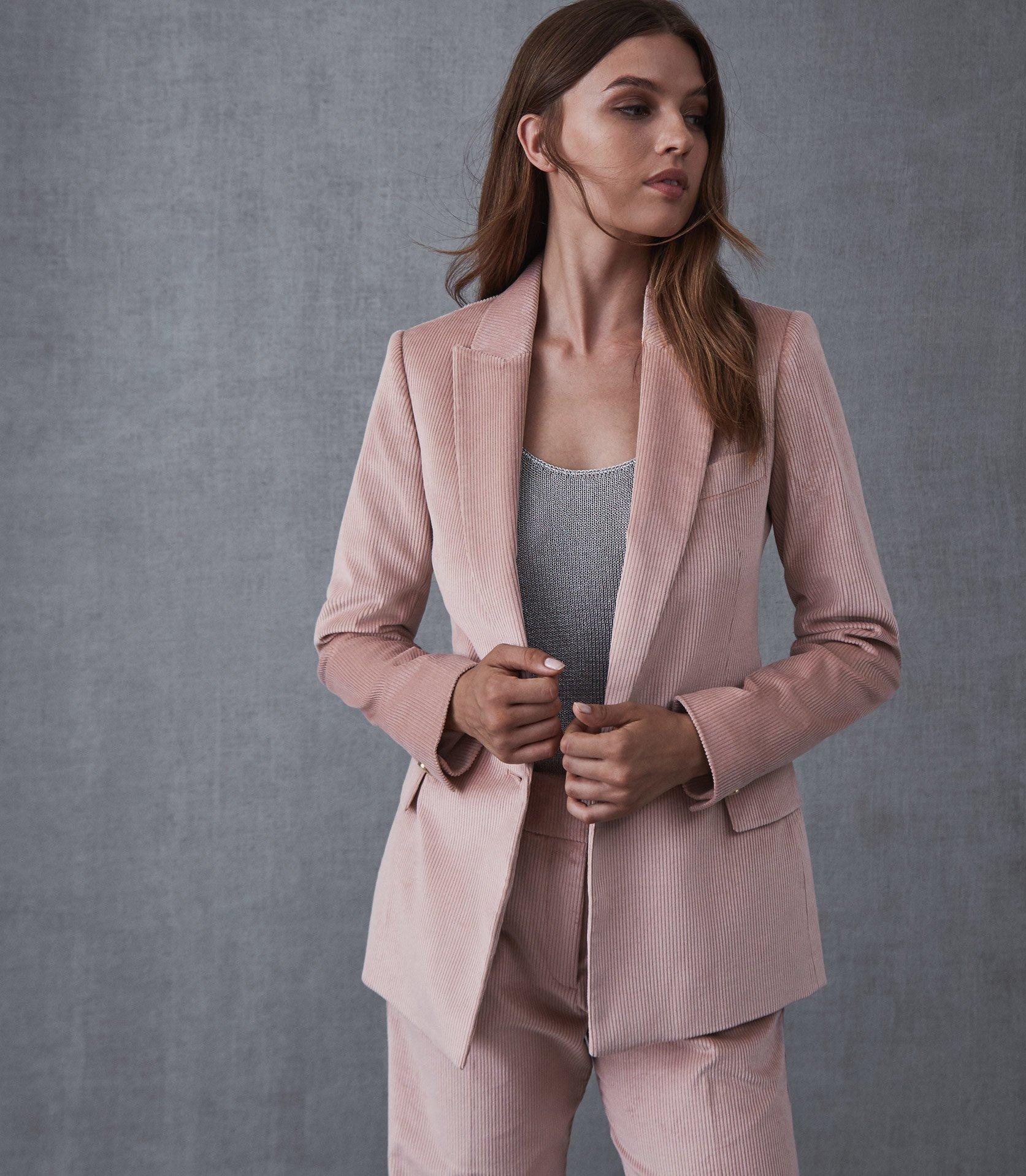 reiss pink jacket