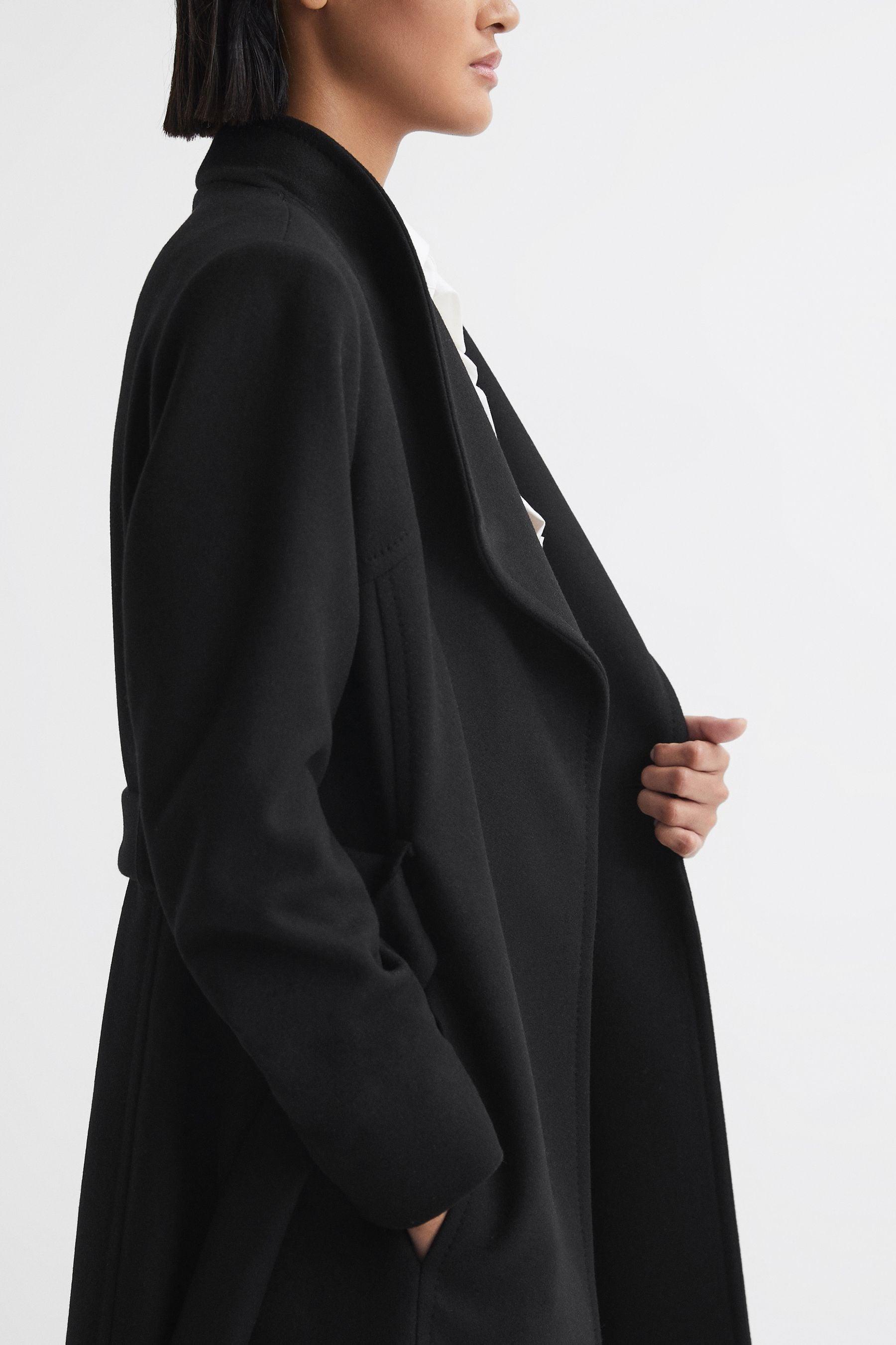 Reiss black shop coat