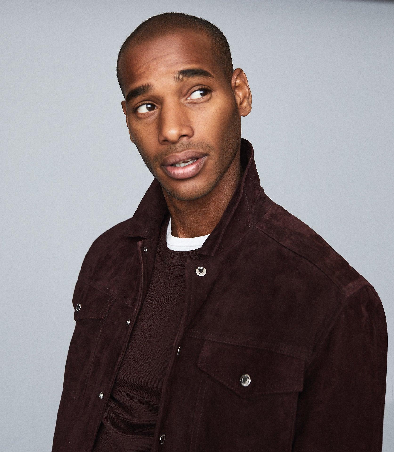 reiss trucker jacket