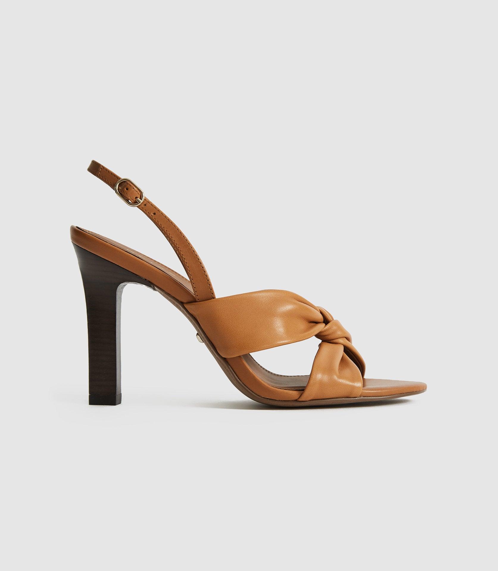 Reiss Phoebe - Leather Twist Front 