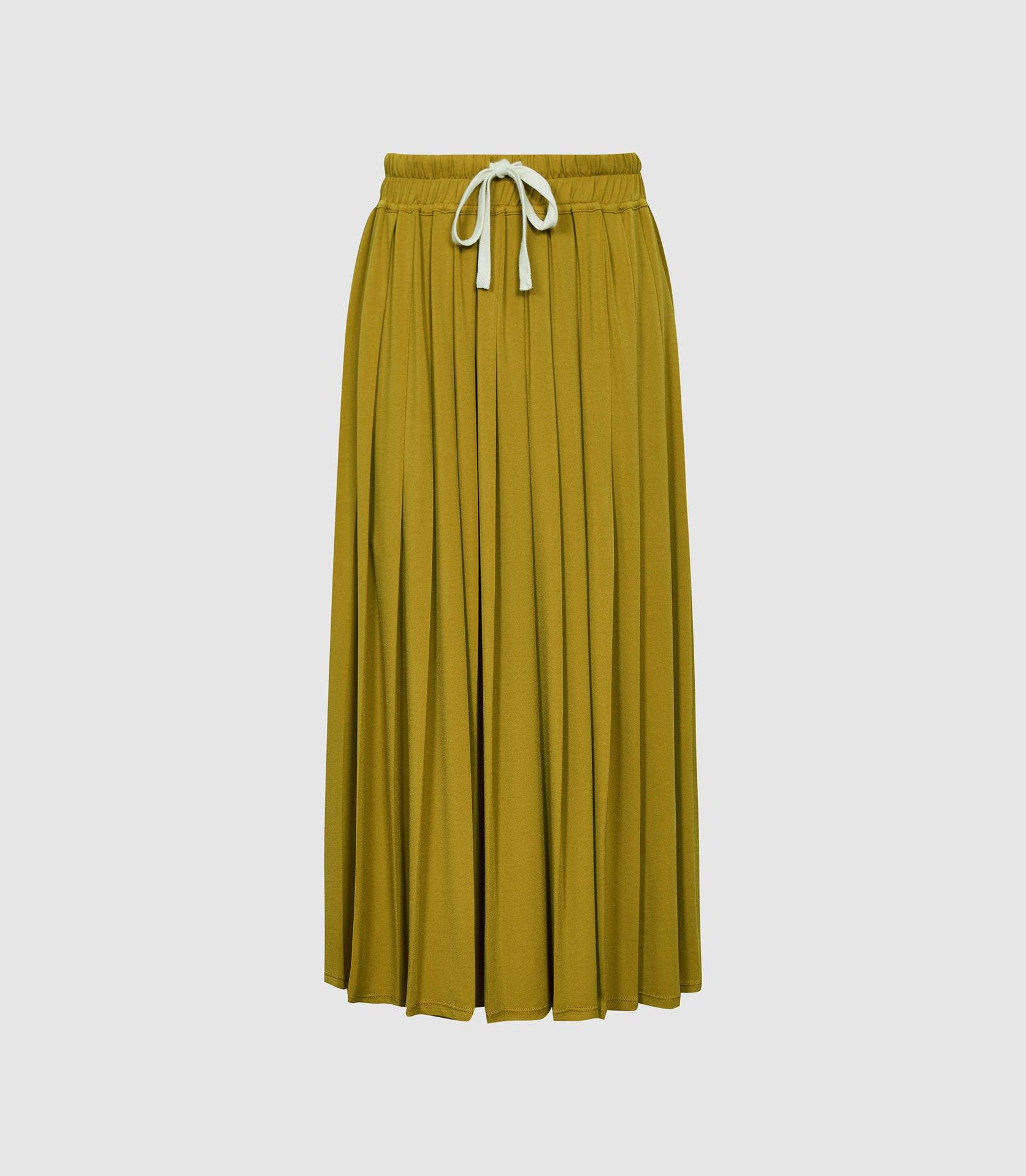 aline leopard maxi skirt