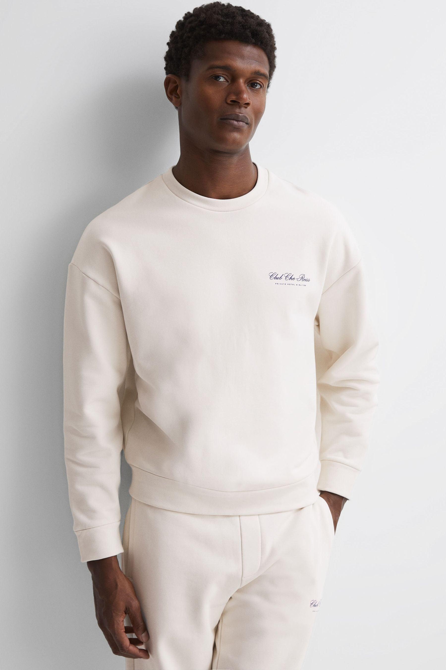 Off white hotsell white motif hoodie