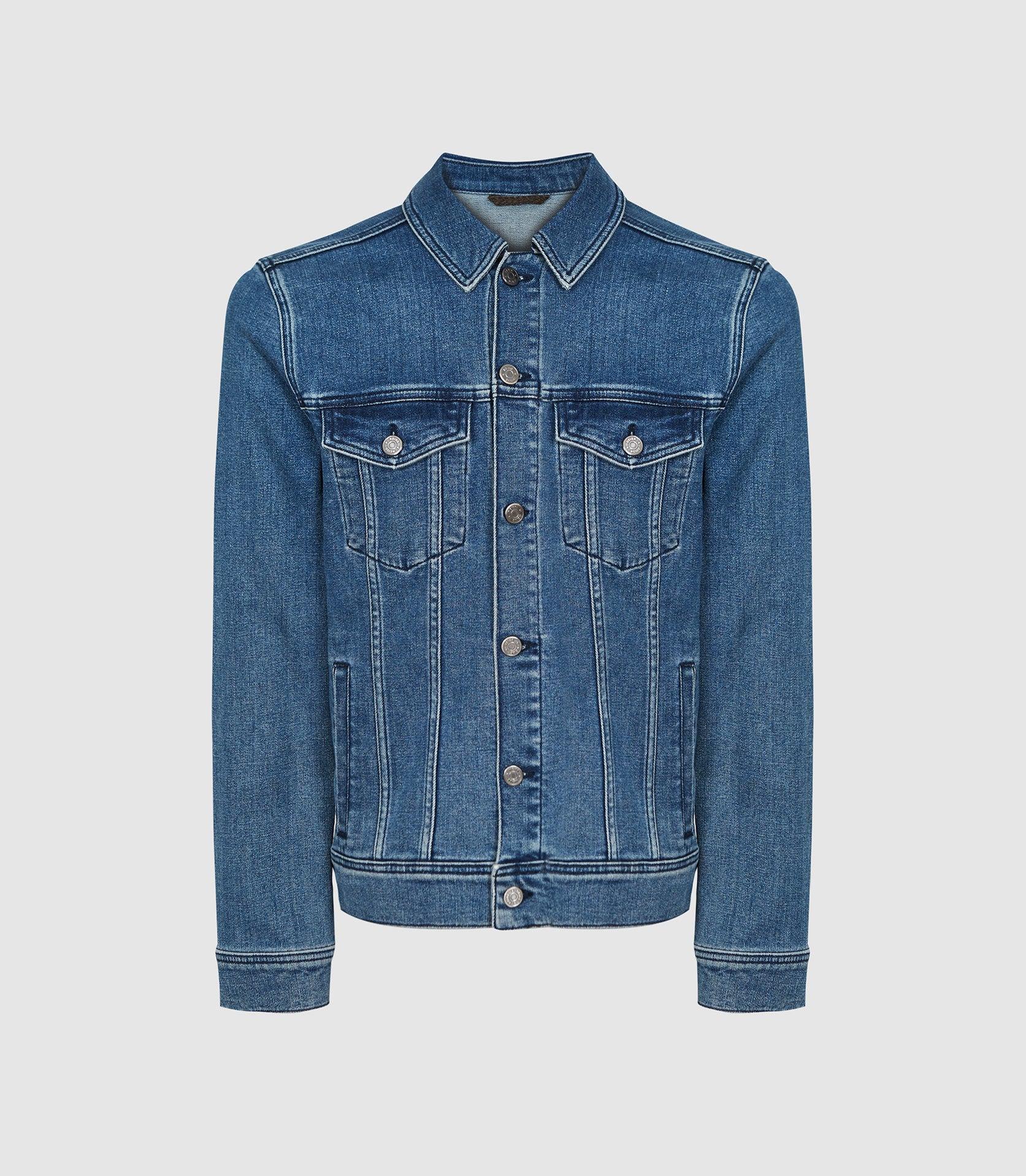 Reiss Frazer - Twin Pocket Denim Jacket 