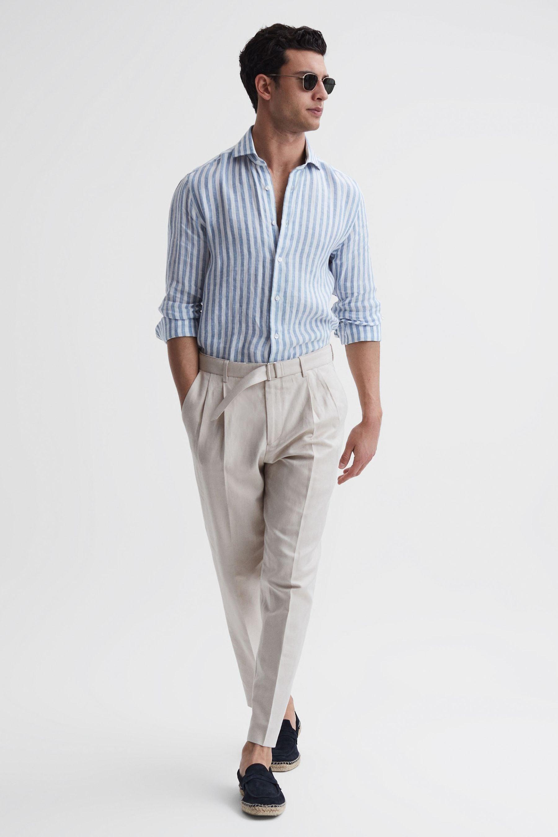 Men's Linen Pants COCOS, Mens Linen Clothing, Linen Trousers -  Canada