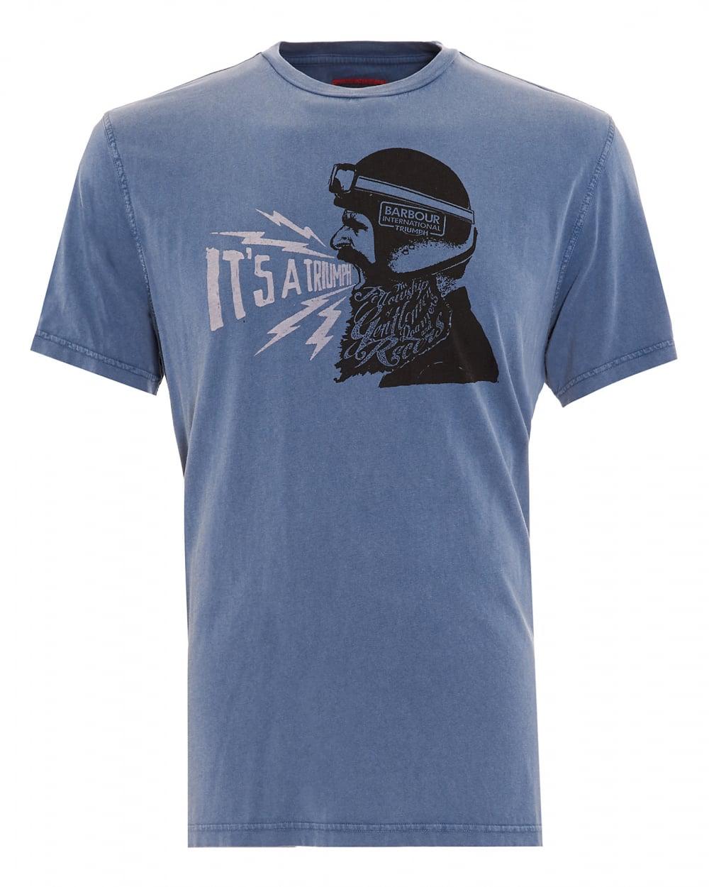 barbour triumph t shirt