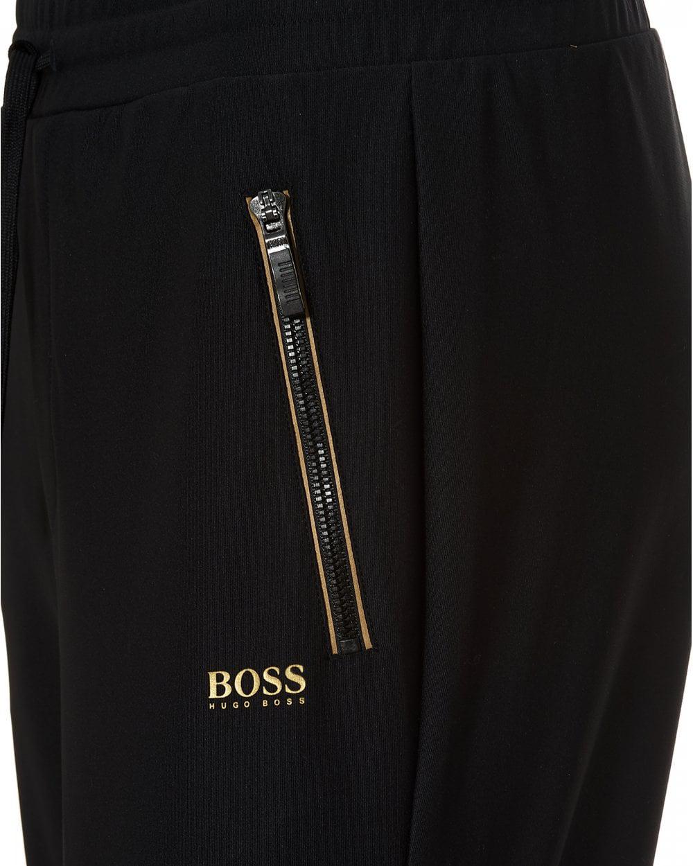 hugo boss black and gold joggers