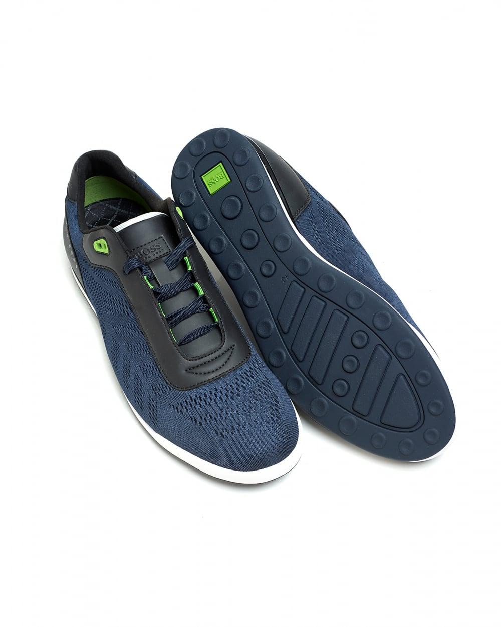 dark blue trainers