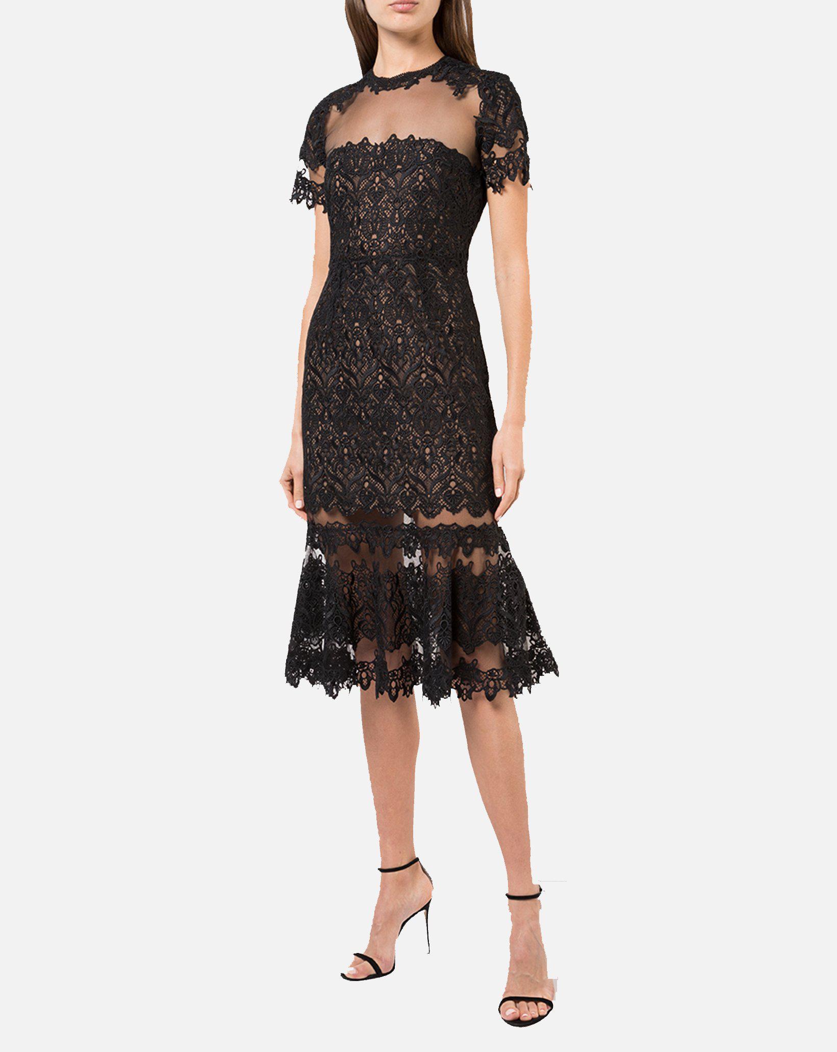 jonathan simkhai guipure lace midi dress