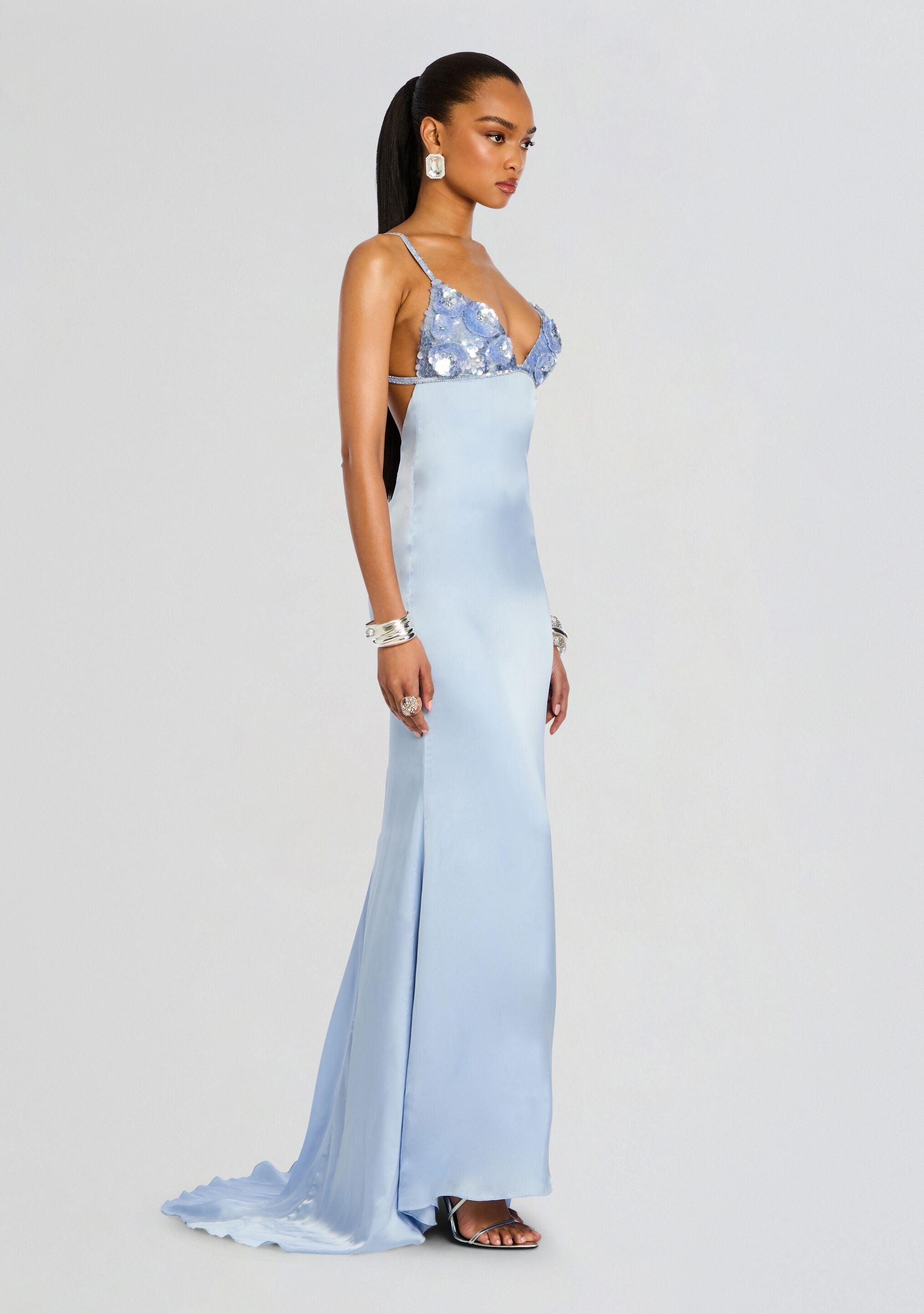 retrofte Oline Embroidered Dress in Blue | Lyst retrofte Oline Embroidered Dress in Blue | Lyst