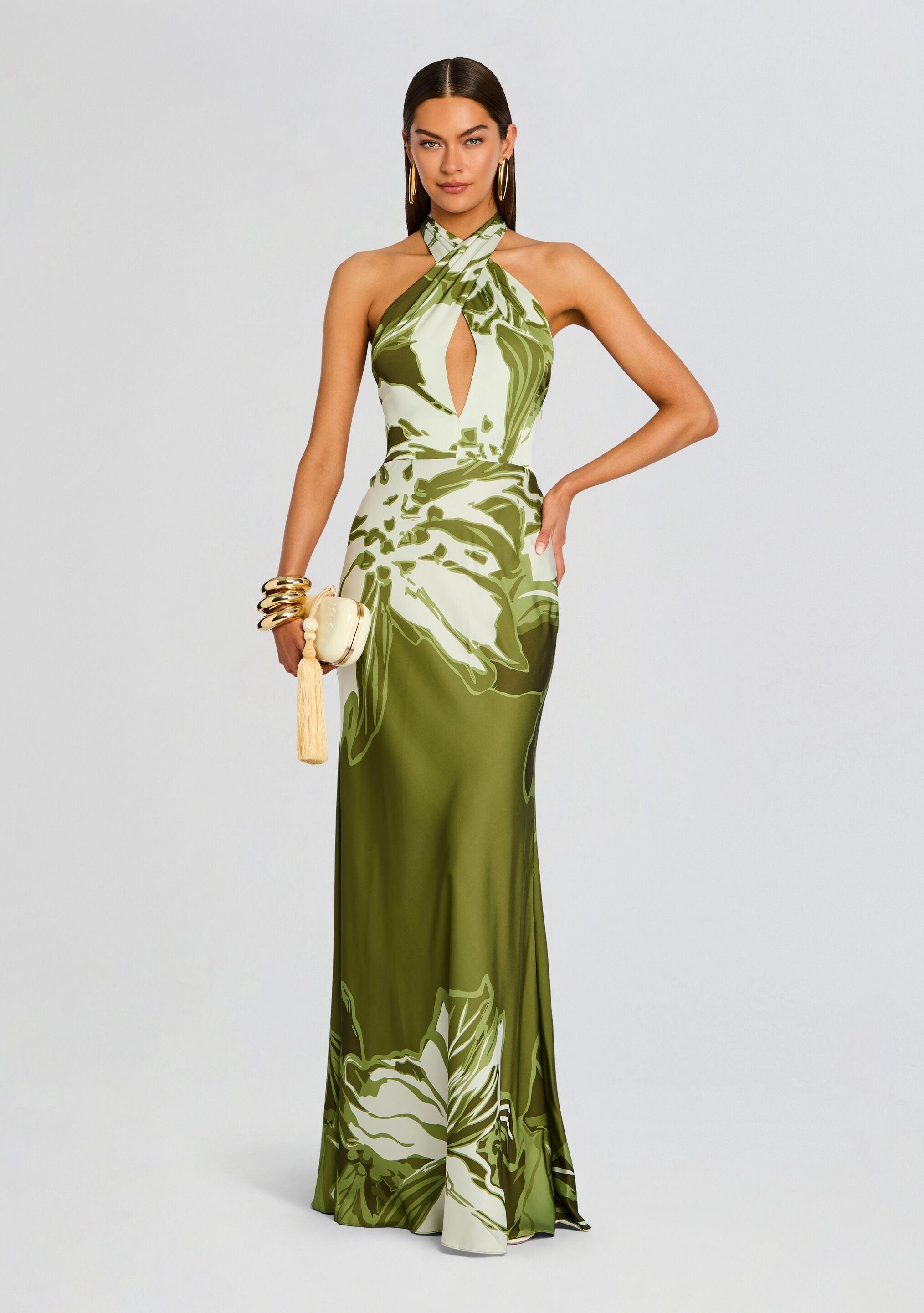 rococo sand one shoulder maxi dress One Shoulder Maxi Dress